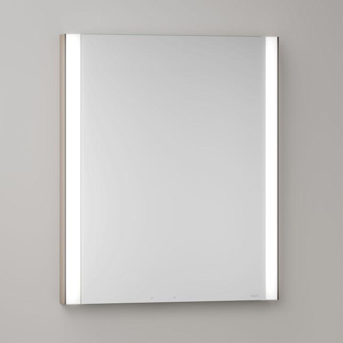 Keuco Somaris Spiegelschrank Mit Beleuchtung 14511851101 60X71X11,5Cm, Wandeinbau, 1 TüR, Spiegelheizung, Anschlag Rechts, Eiche Hell Dekor