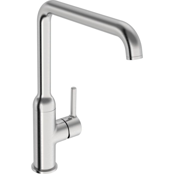 Hansa Hansavantis Style KüChenarmatur 5420220780 Seitenbedient, Ausladung 223Mm, Stahl GebüRstet