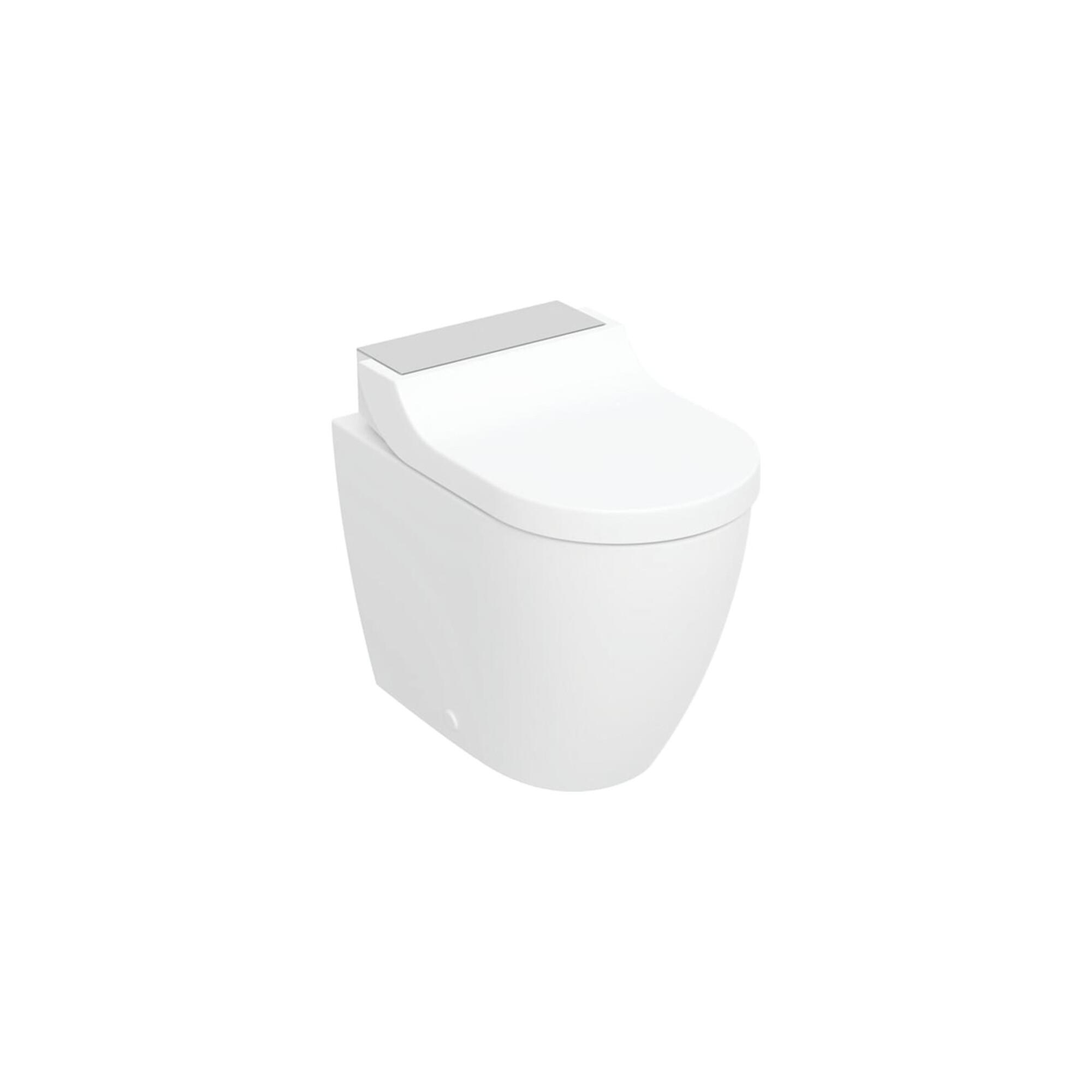 Geberit Wc-Komp. Aquaclean Tuma Comfort Mit Stand-Wc, Tief, Edelstahl GebüRstet (146310FW1)
