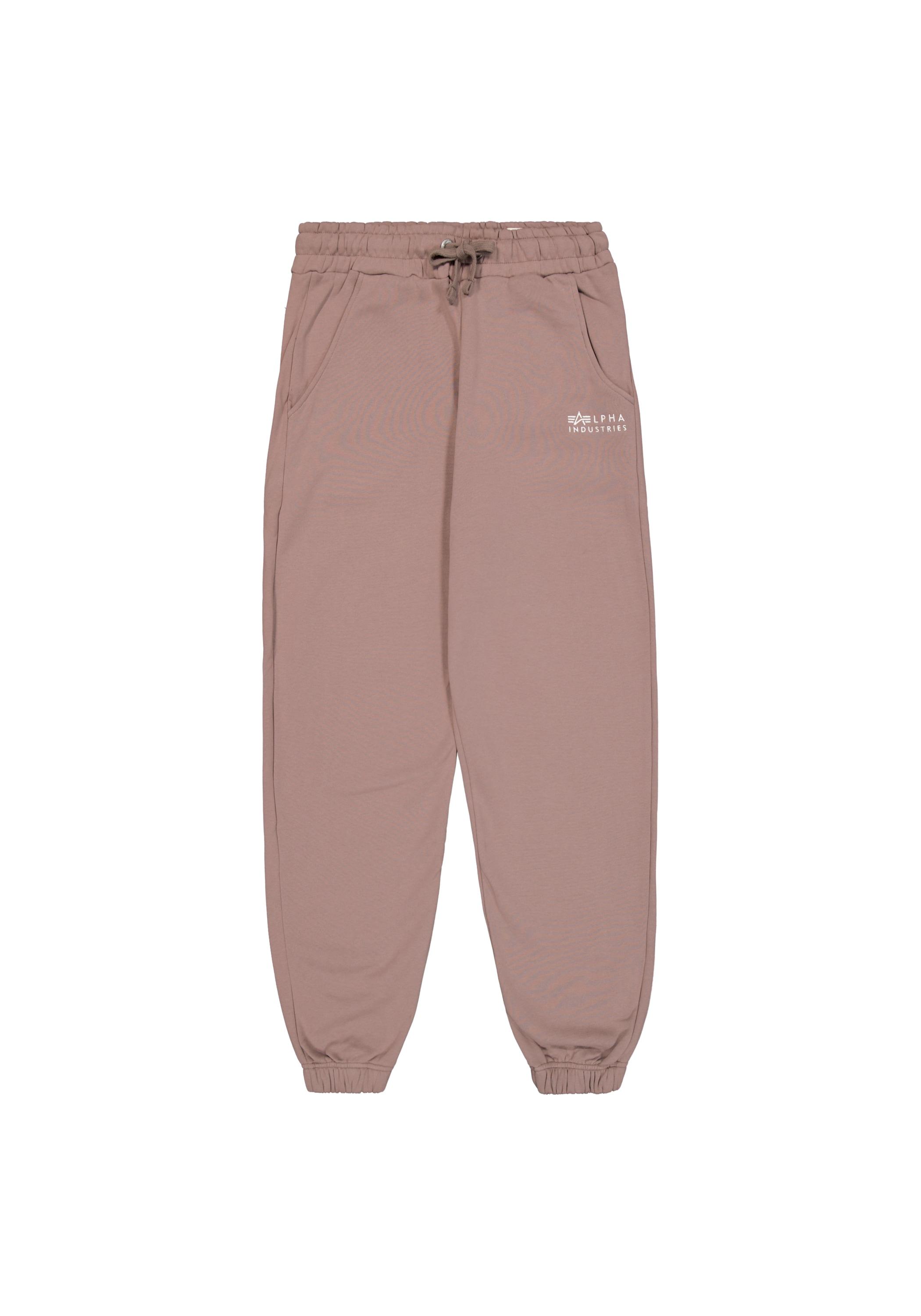 Jogginghose Alpha Industries "Organics Emb Regular Jogger", Herren, Gr. Xs, NormalgrößEn, Braun (Organic Braun), Obermaterial: 100% Baumwolle, Hosen Jogginghose