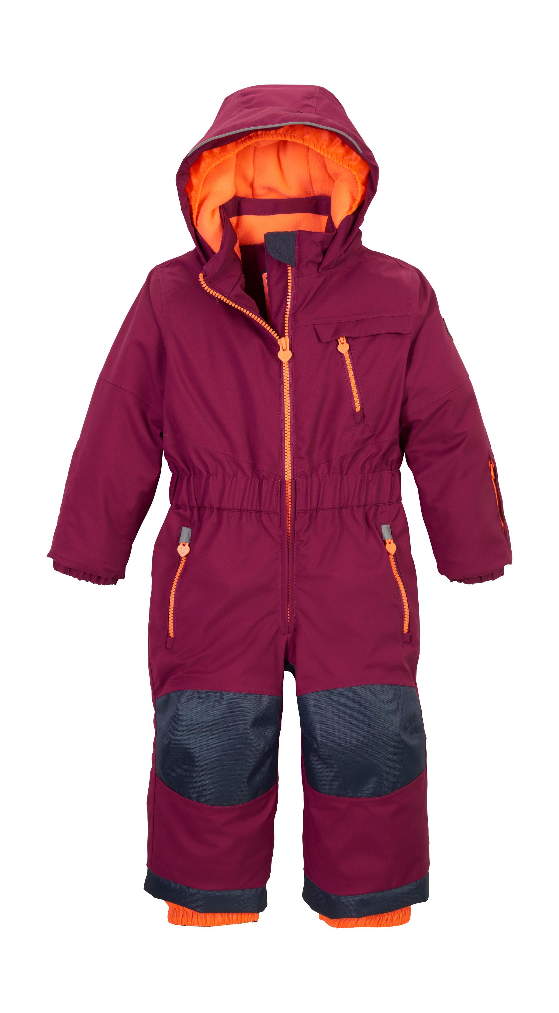 Skianzug KILLTEC "KW 102 MNS ONPC", Mädchen, Gr. 98/104, lila (orchidee), Obermaterial: 100% Polyester;Futter: 100% Polyester;Füllung: 100% Polyester, Sportanzüge Skianzug, Skioverall: wind-u wasserdicht, Fleecefutter, verlängerbar