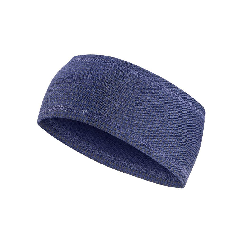Odlo Unisex Polyknit Reflective Headband blau