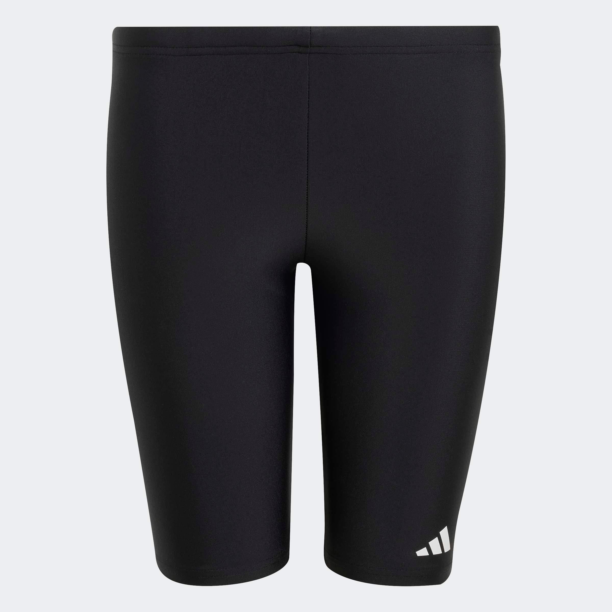 Badehose ADIDAS PERFORMANCE "SWIM JAMMERS FÜR KINDER", Jungen, Gr. 128, N-Gr, schwarz, Obermaterial: 80% Polyamid, 20% Elasthan, Badehosen Badehose