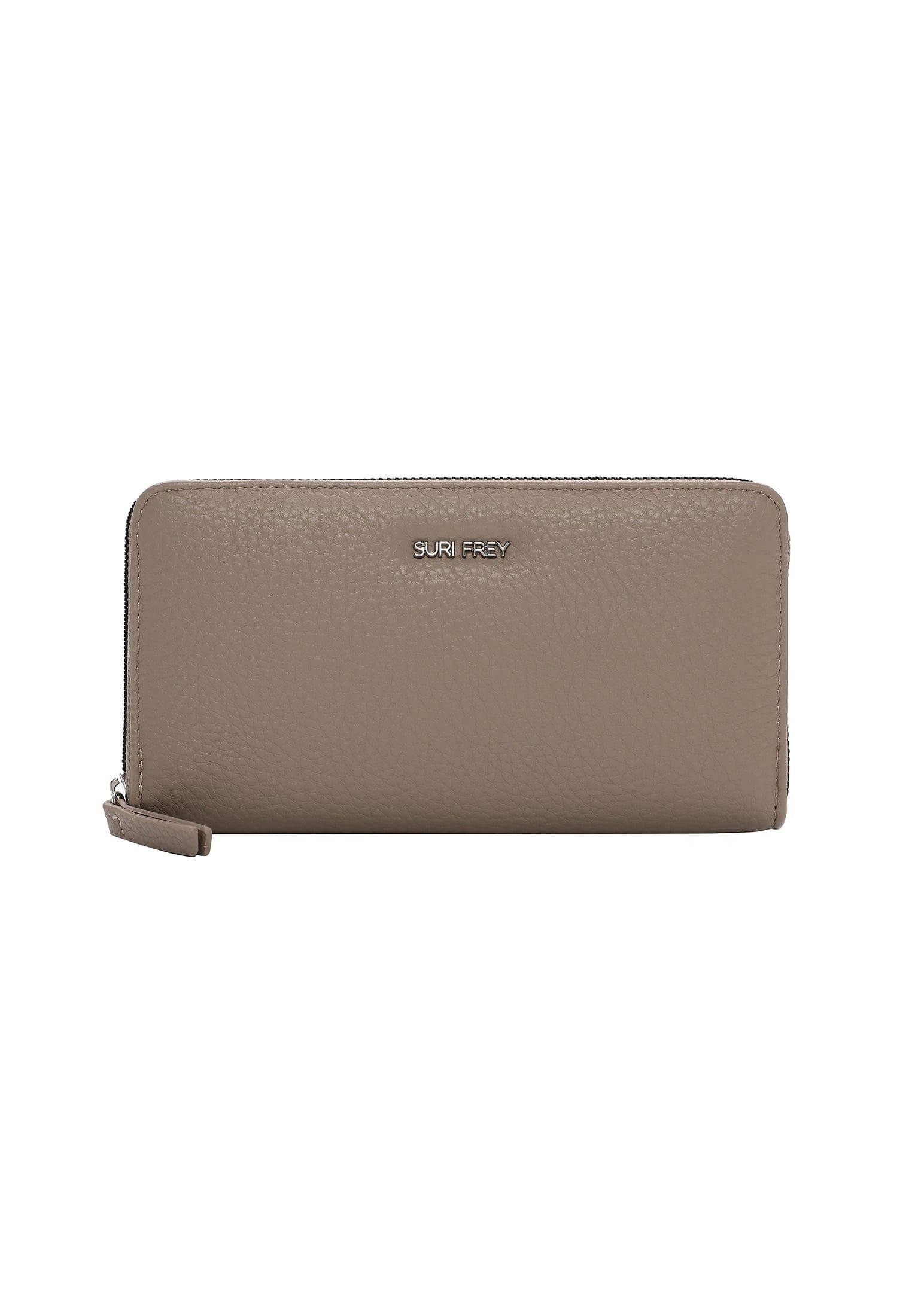 GeldböRse Suri Frey "GeldböRse Sfy Tiffy", Herren, Grau (Taupe 900), Obermaterial: 60% Polyurethan Pu. 40% Polyester Pes., Kleinlederwaren
