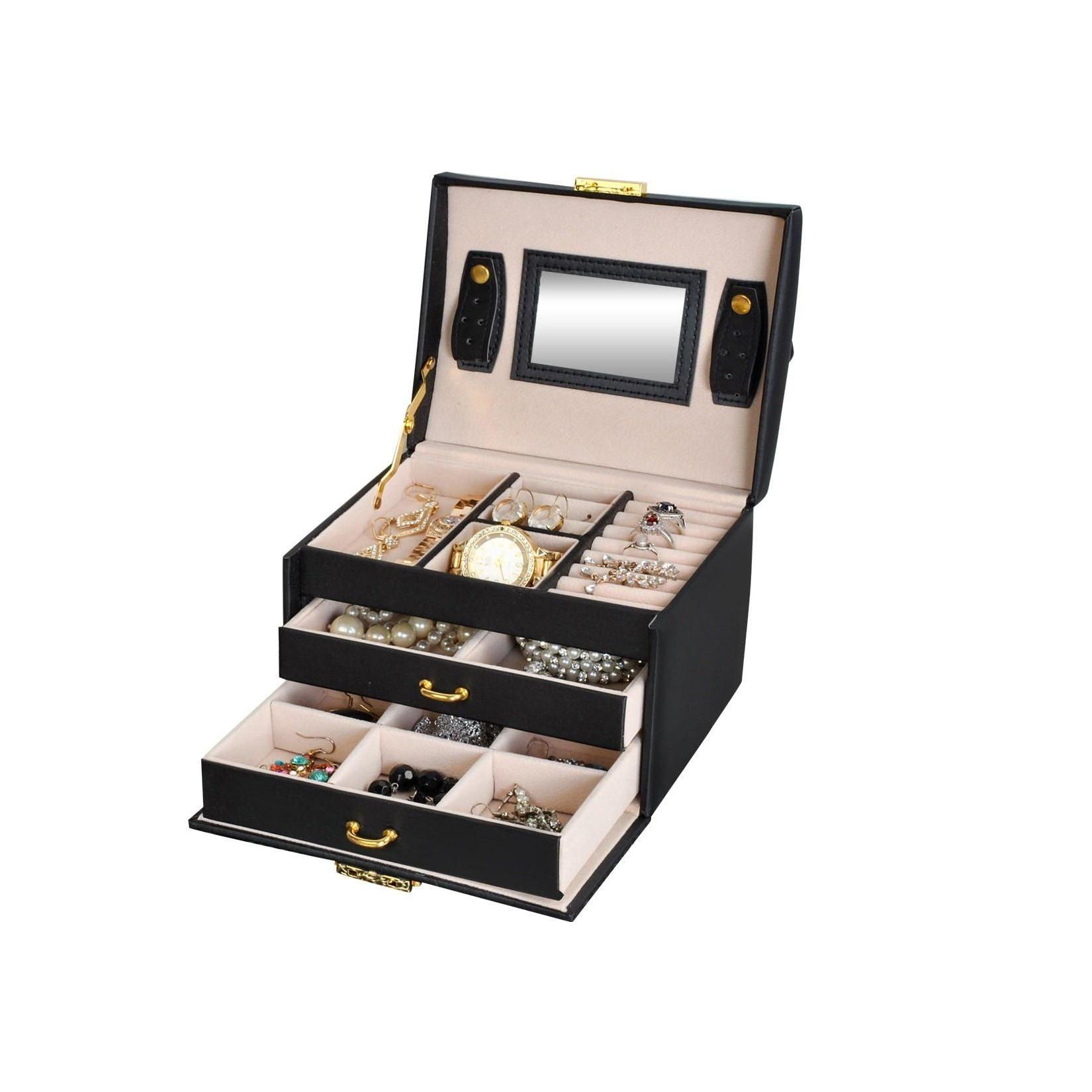 Schmuckkästchen/Etui - schwarz