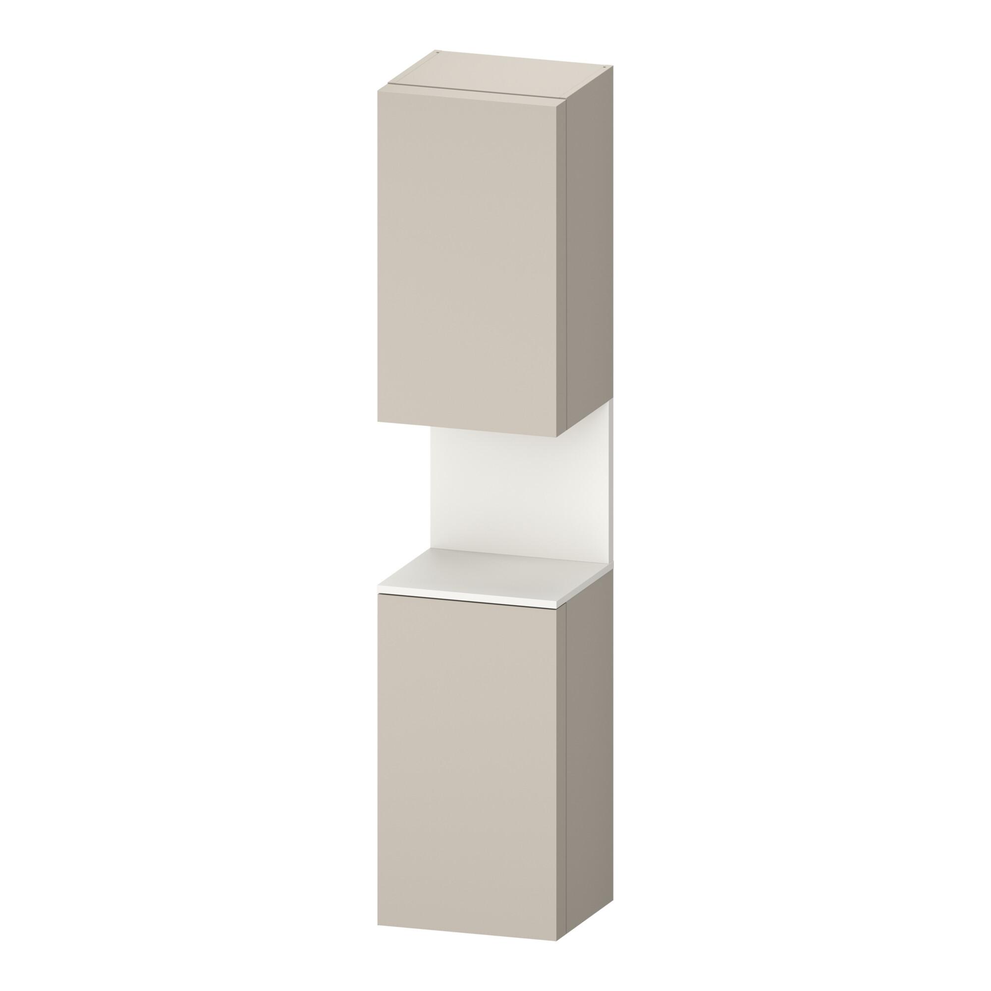 Duravit Hochschrank Qatego 40X36X1760Cm, 2 T, B, An L, W M/Ta Ma (QA1346L84910010)