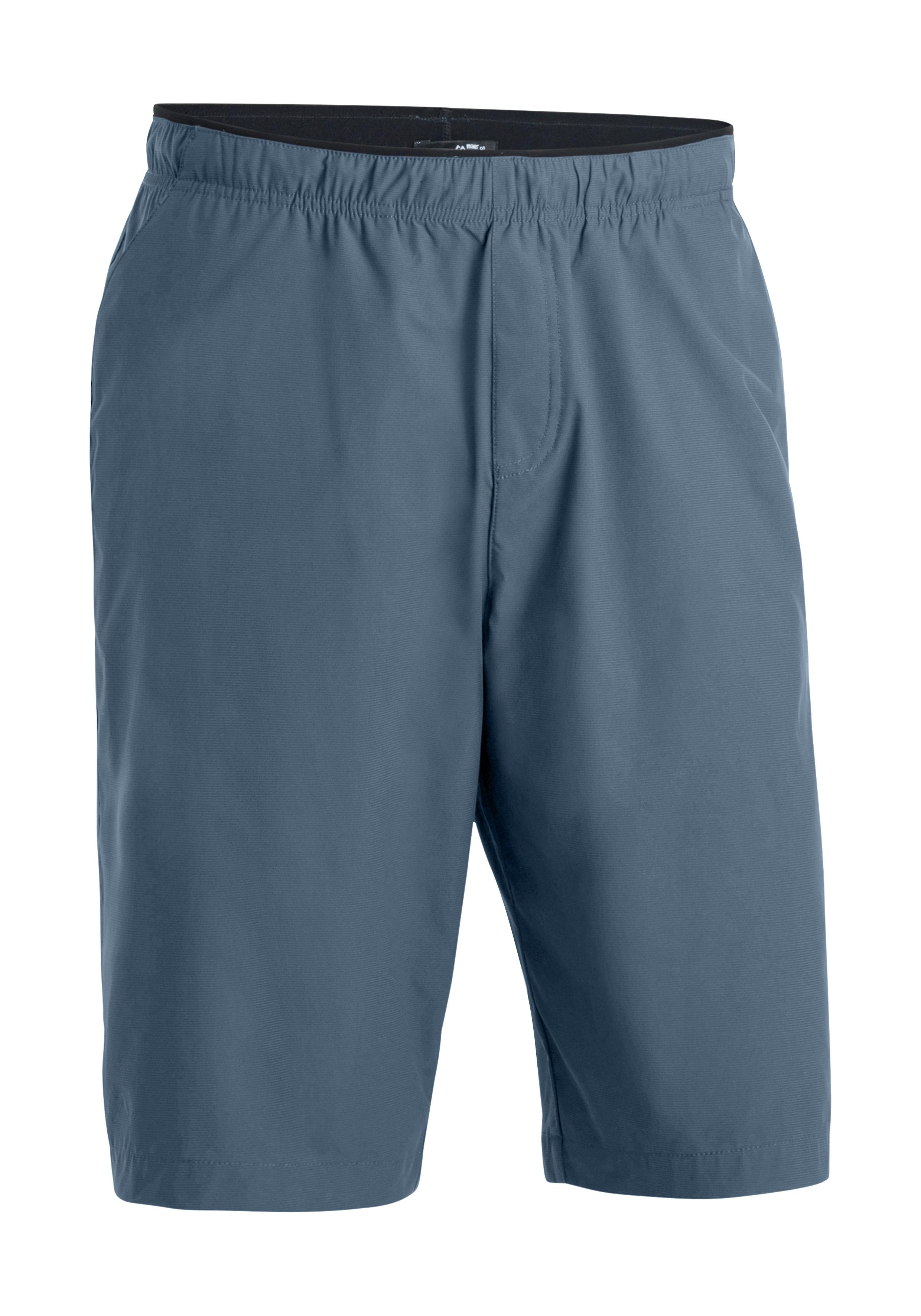 Outdoorhose MAIER SPORTS "Fort Bermuda M", Herren, Gr. 54, Normalgrößen, jeansblau, 100% Polyester, Hosen Outdoorhose, kurze Hose Herren, luftige Wanderhose, leichte Outdoorhose, Reg Fit