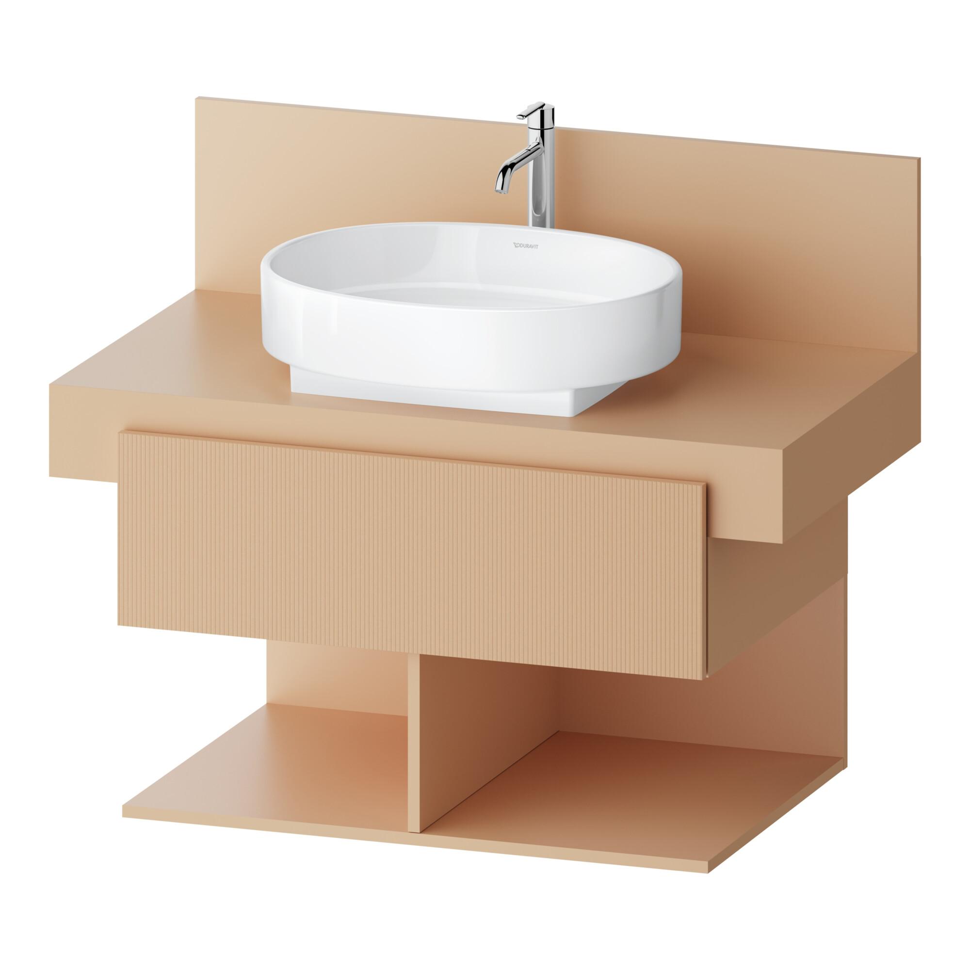 Duravit Waschtischunterschrank Balcoon 80X57X53,4Cm, Ter Str, 1 Kast, 2 Off Fä (BA50230JHIH0000)