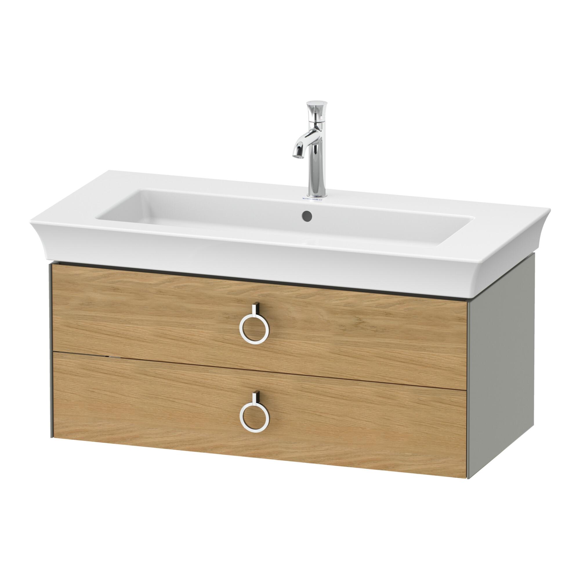 Duravit Waschtischunterschrank White Tulip 98,4X45,8Cm, E N M/Stg M, 2 La M G, Wh (WT43520H592)
