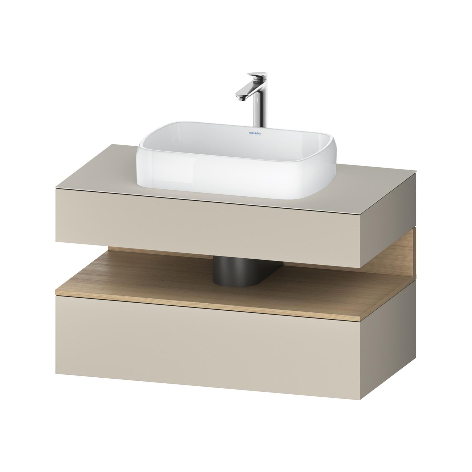 Duravit Waschtischunterschrank Qatego 100X55X60Cm, E Na/Tau M, Pl, Nischenb (QA4731030830010)