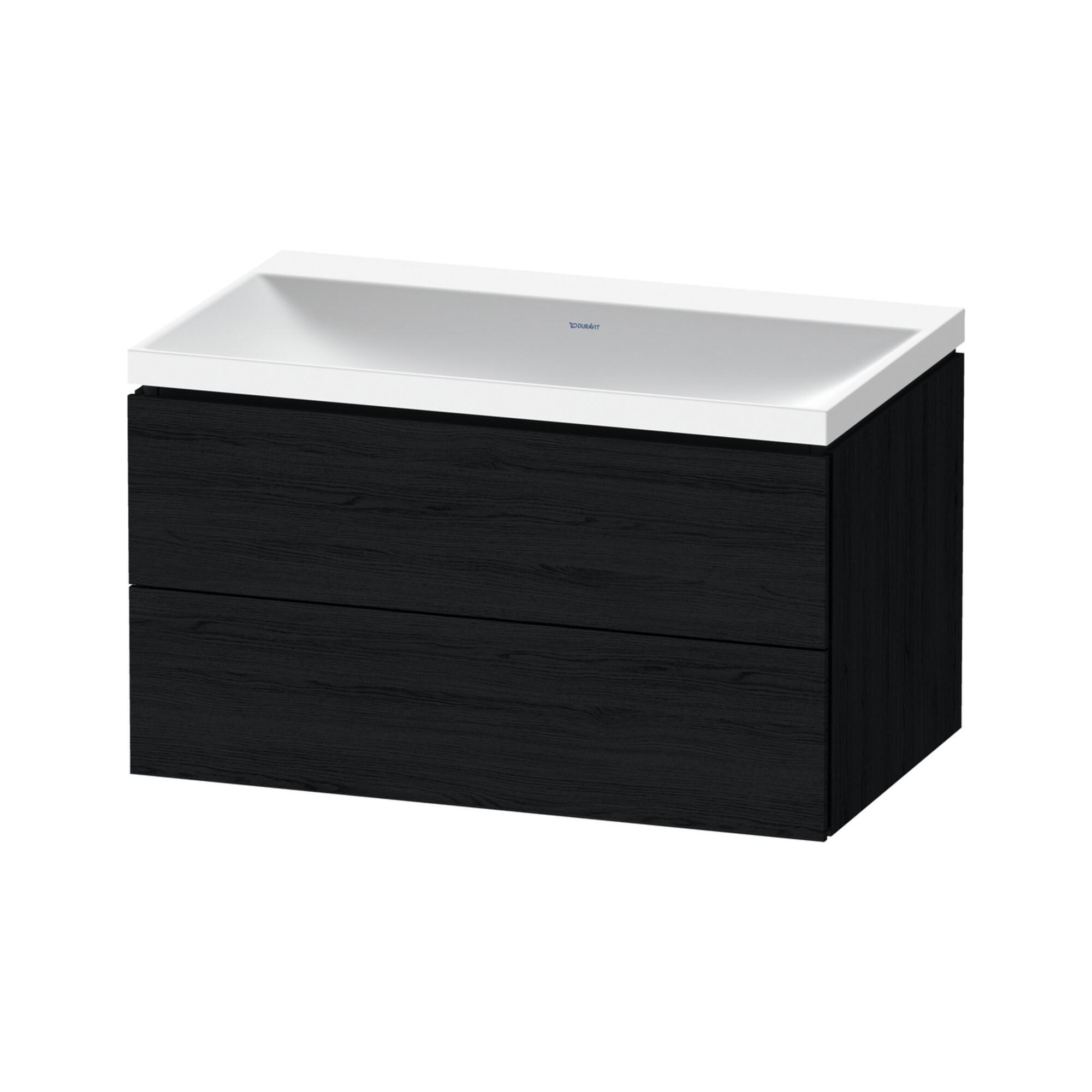 Duravit MöBel-Set L-Cube 80X48X48Cm, O. Hahnl., Ei Sw, 2 Schub. (LC6951N16160000)