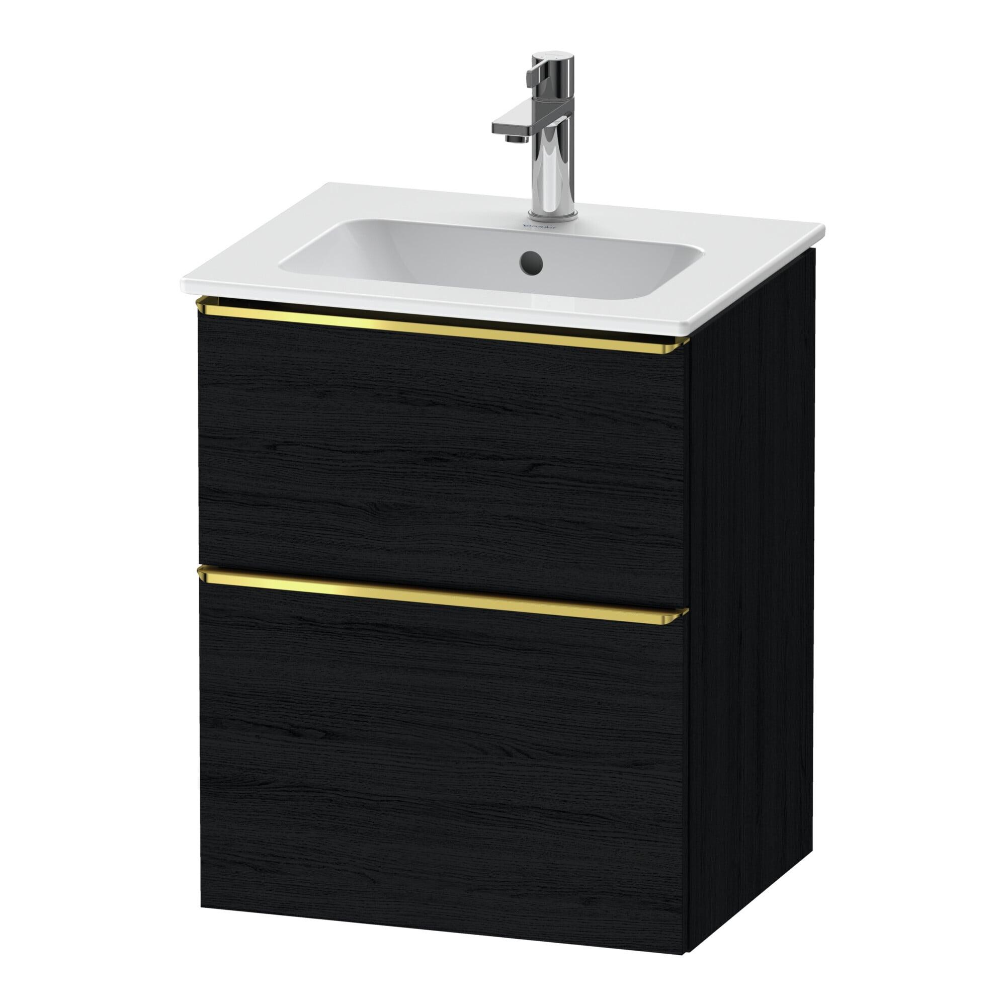 Duravit Waschtischunterschrank D-Neo 51X40,2Cm, 1 Kast, 1 A, Wd, G Pol/Ei Sw (DE4360034160000)
