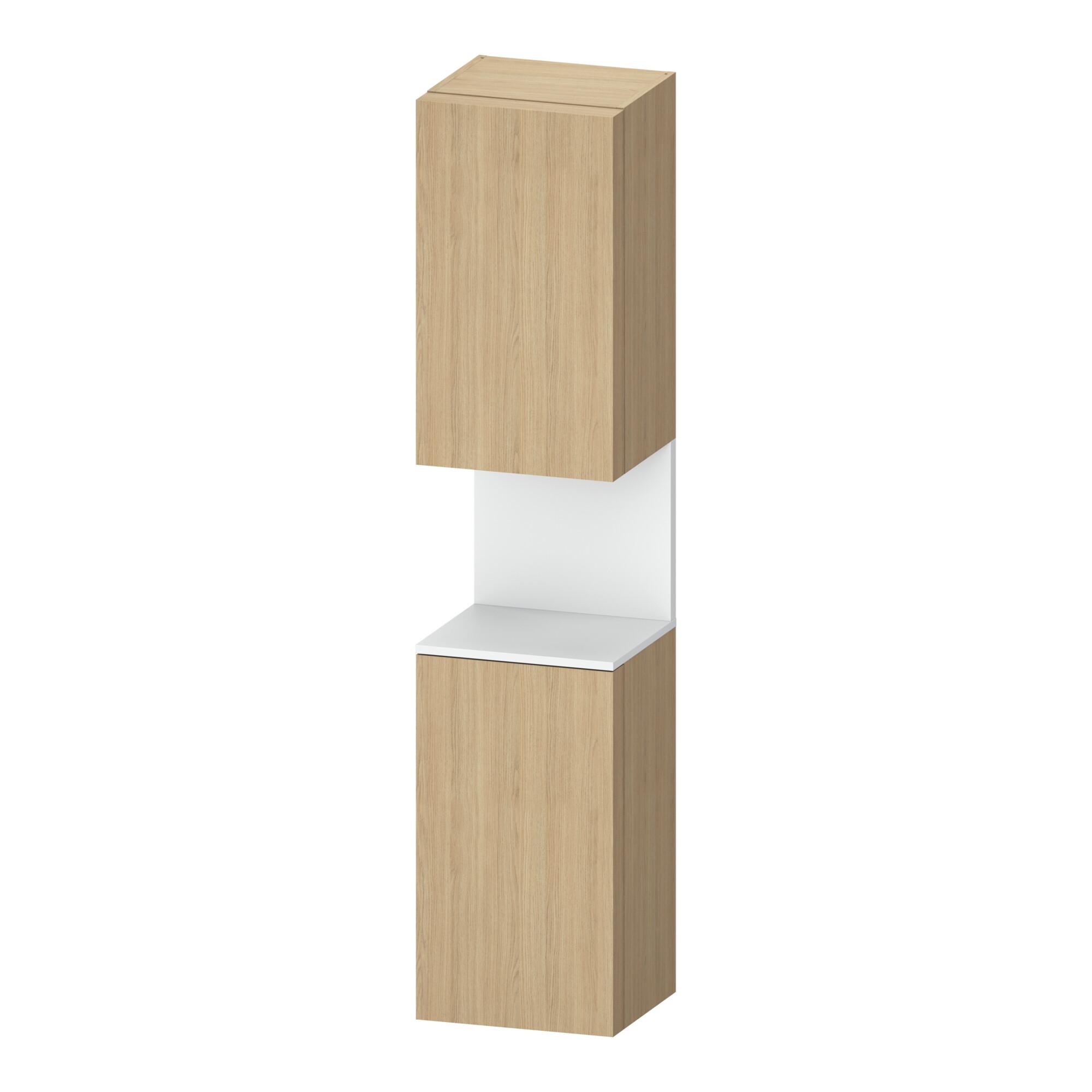 Duravit Hochschrank Qatego 40X36X1760Cm, 2 T, B, An R, W M/Eich Nat (QA1346R18300010)
