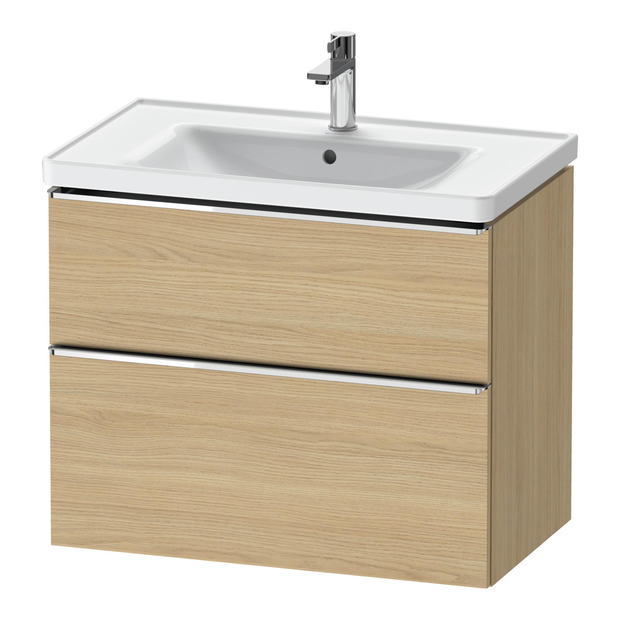 Duravit Waschtischunterschrank D-Neo 78,4X45,2Cm, Ch/Ei N, 1 Schubk., 1 Ausz. (DE4355010300000)