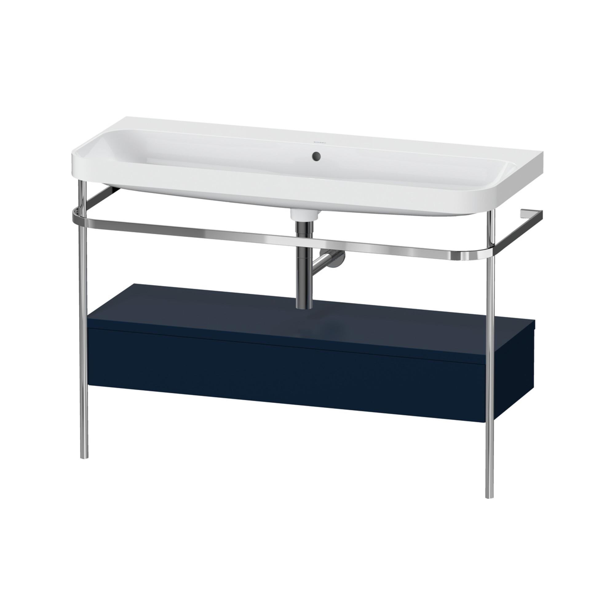 Duravit MöBelwaschtisch-Kombi Happy D.2 Plus 117,5X49Cm, M Kons, 1 Lad, O Hl, Bl M (HP4844N98980000)