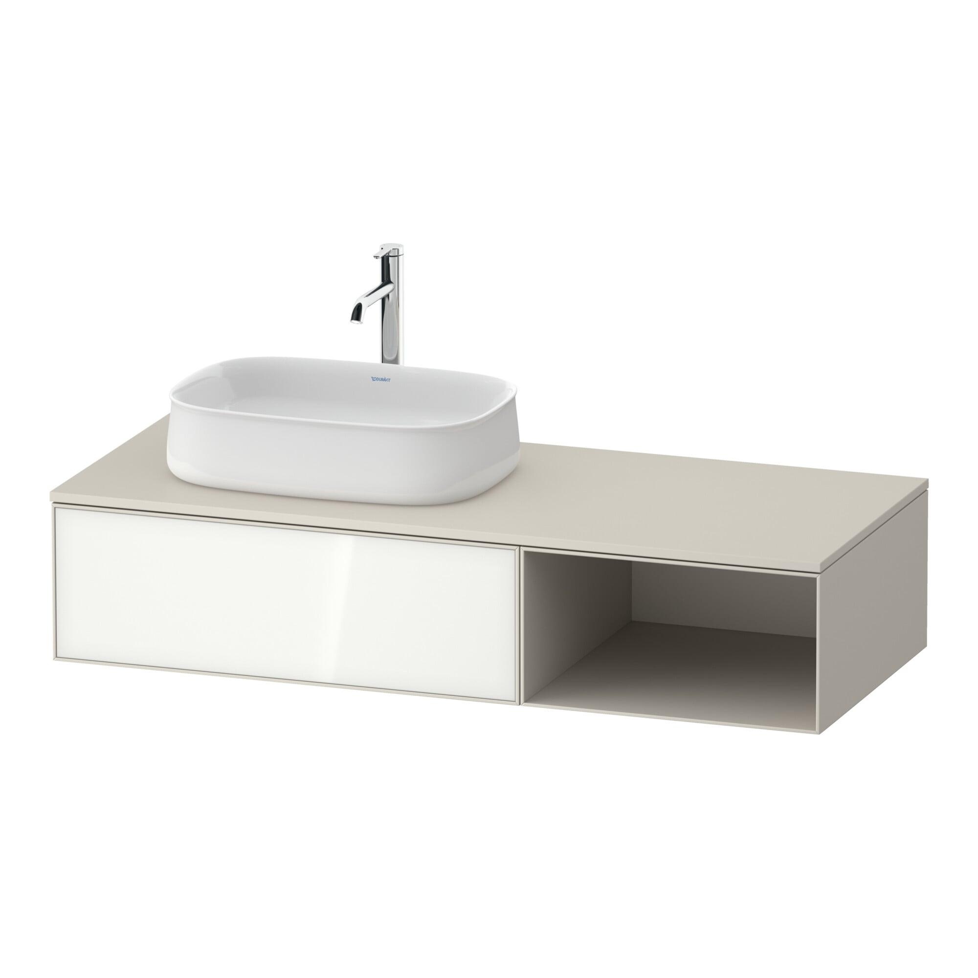 Duravit Waschtischunterschrank Zencha 130X55Cm, B L, G W/Taup M, K Einr-Sys (ZE4818064830000)