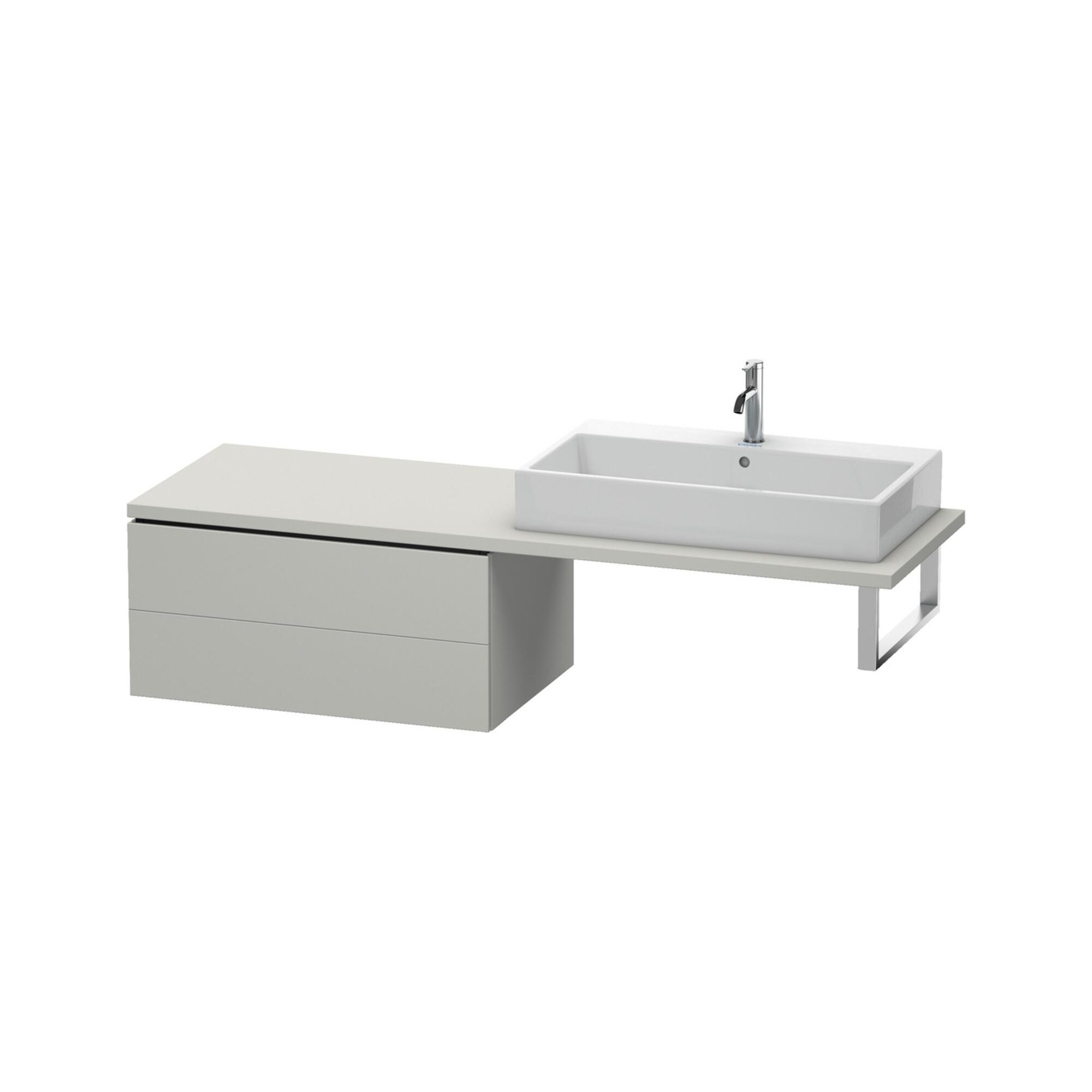 Duravit Unterschrank L-Cube 82X54,7Cm, Betongr Ma, F Kons, 2 Schub. (LC583900707)