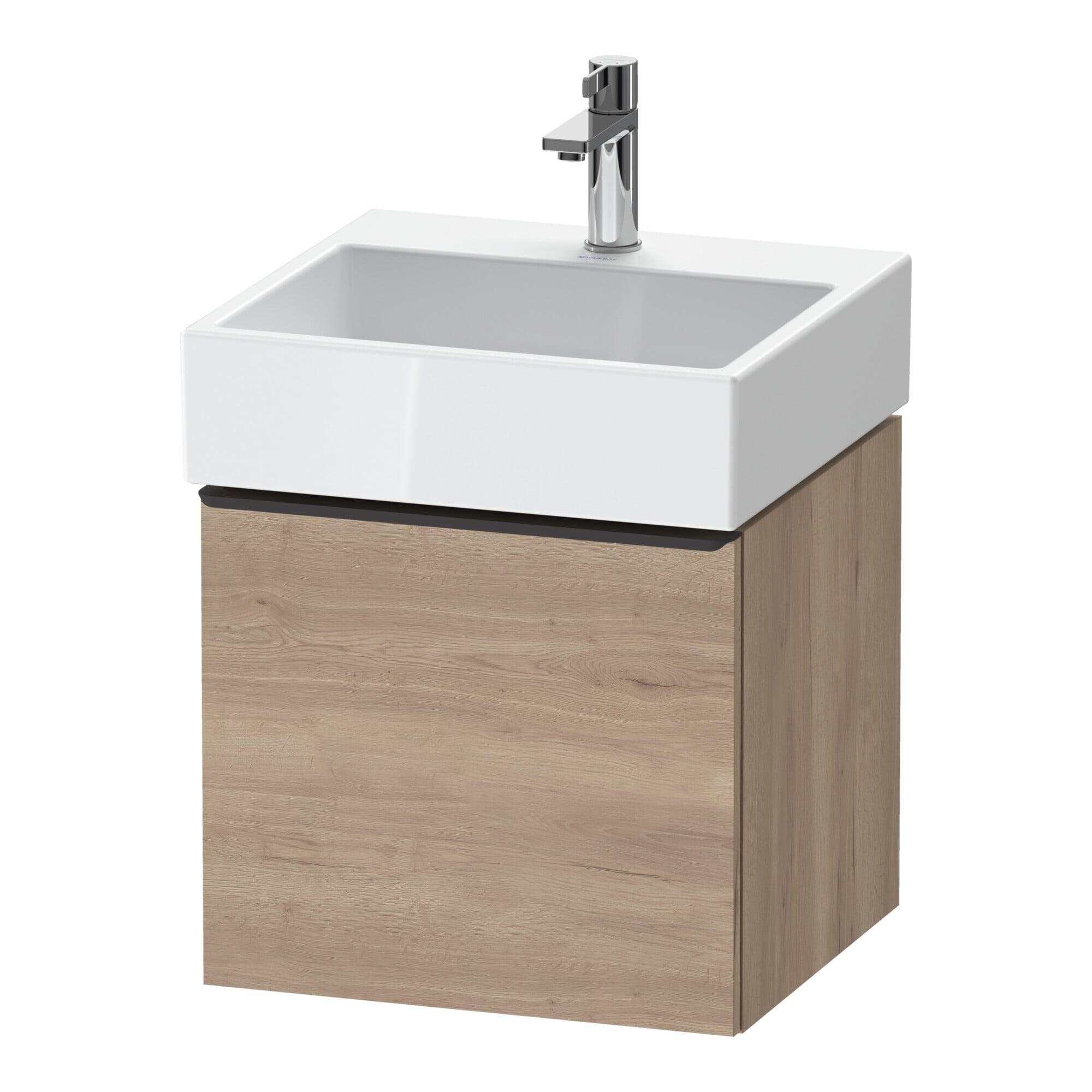 Duravit Waschtischunterschrank D-Neo 48,4X44,2Cm, Sw/Ei Marm., 1 Ausz., WandhäNgend (DE42700BD550000)