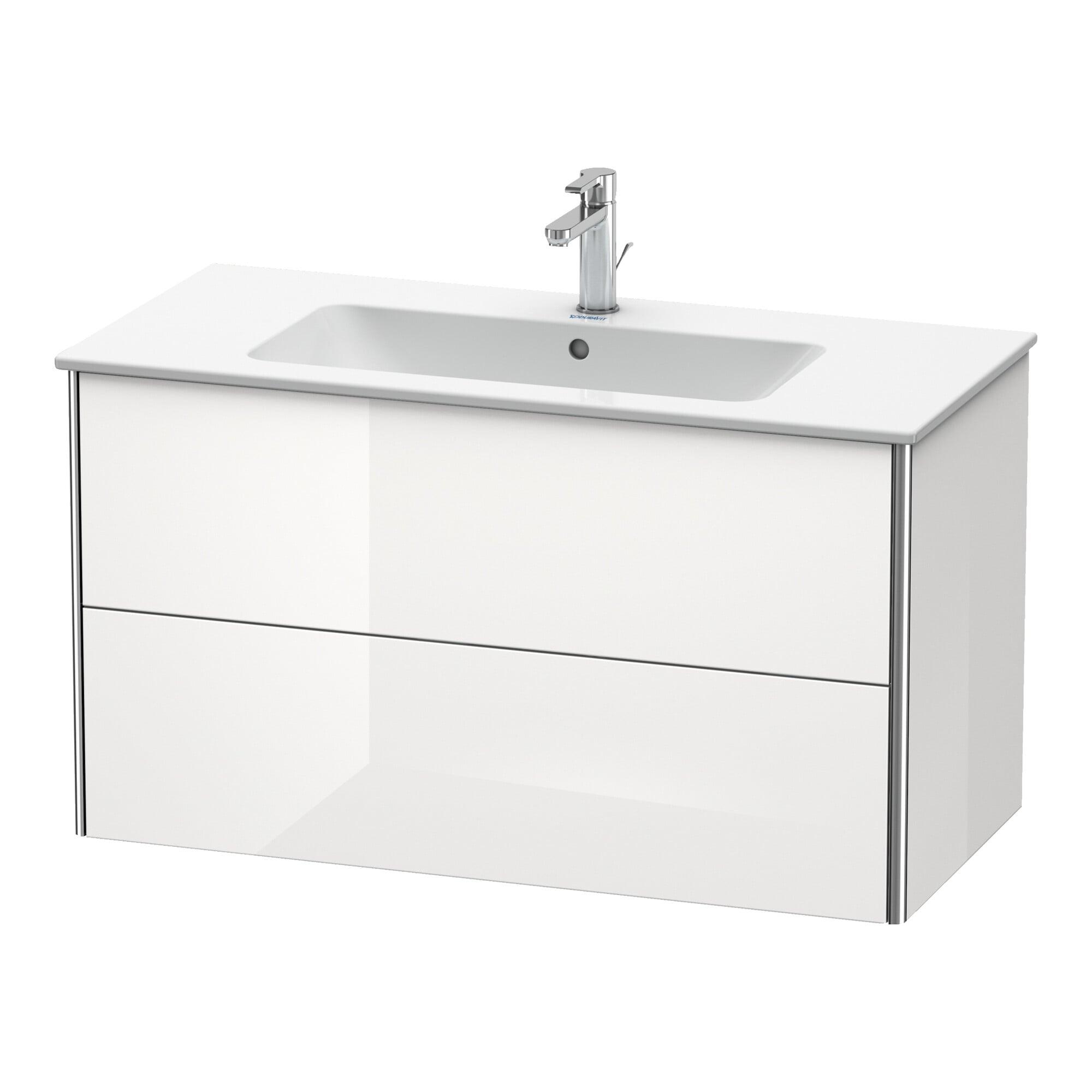 Duravit Waschtischunterschrank Xsquare 101X47,8Cm, Bl S-Matt, 2 Schubk., WandhäNgend (XS417309898)