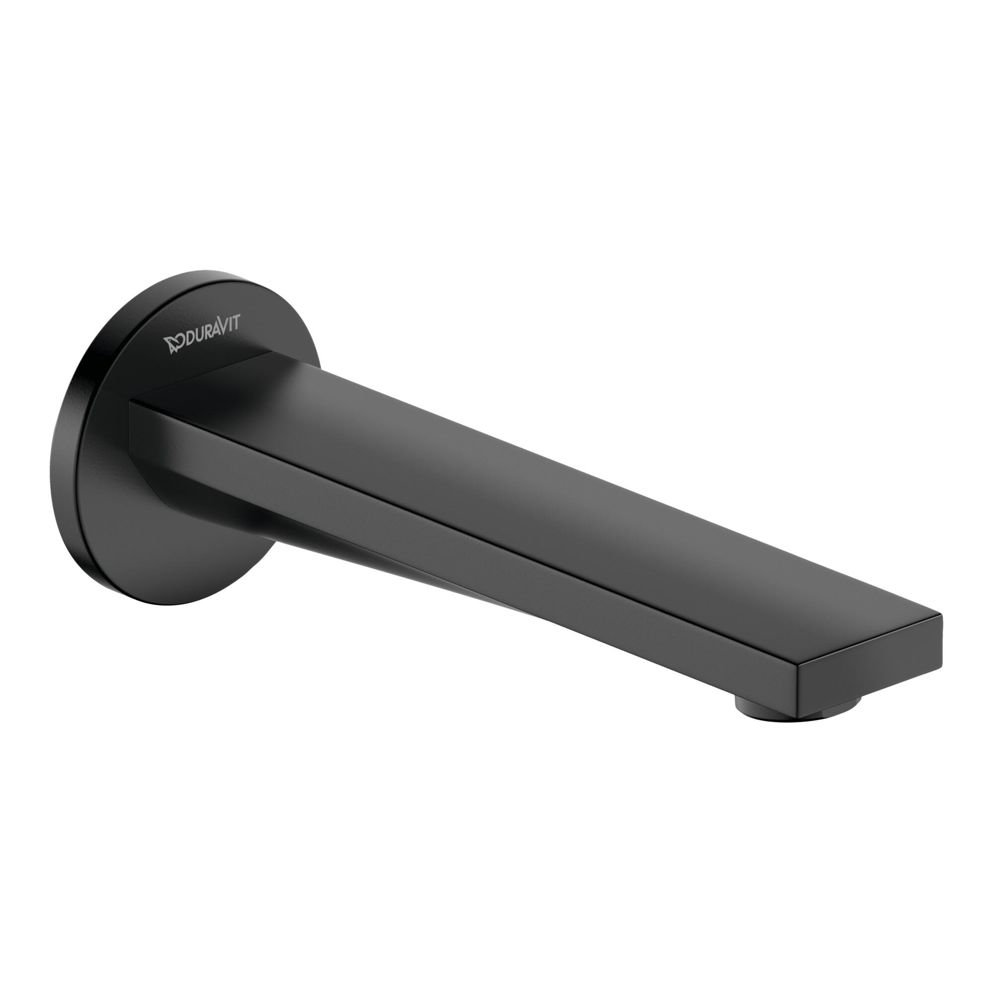 Duravit Wanneneinlauf Tulum Ausl. 171Mm, Rosette Rund, Schwarz Matt (TU5240010046)