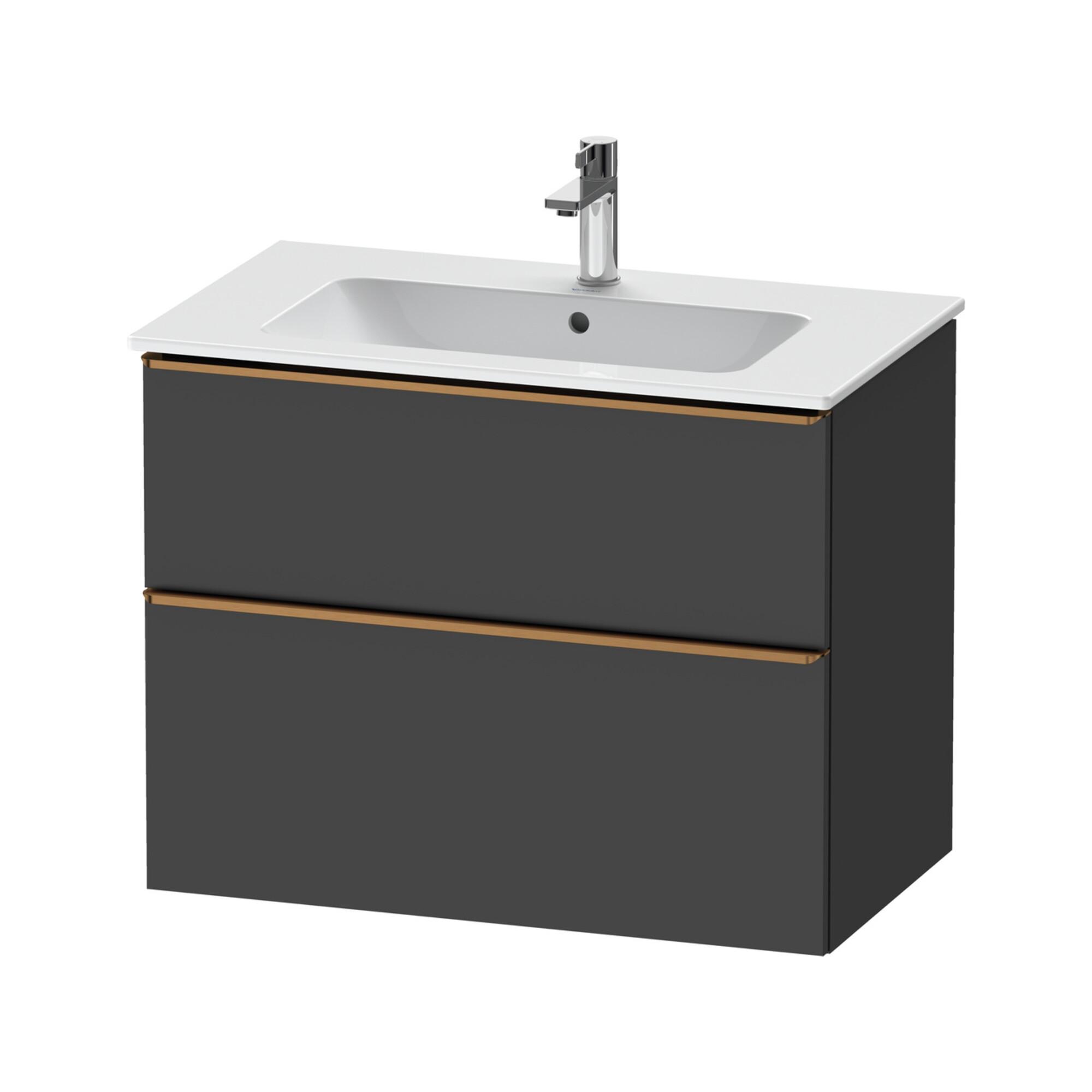 Duravit Waschtischunterschrank D-Neo 81X46,2Cm, B Geb/Gra M, 1 Kast, 1 Ausz. (DE4362004490000)