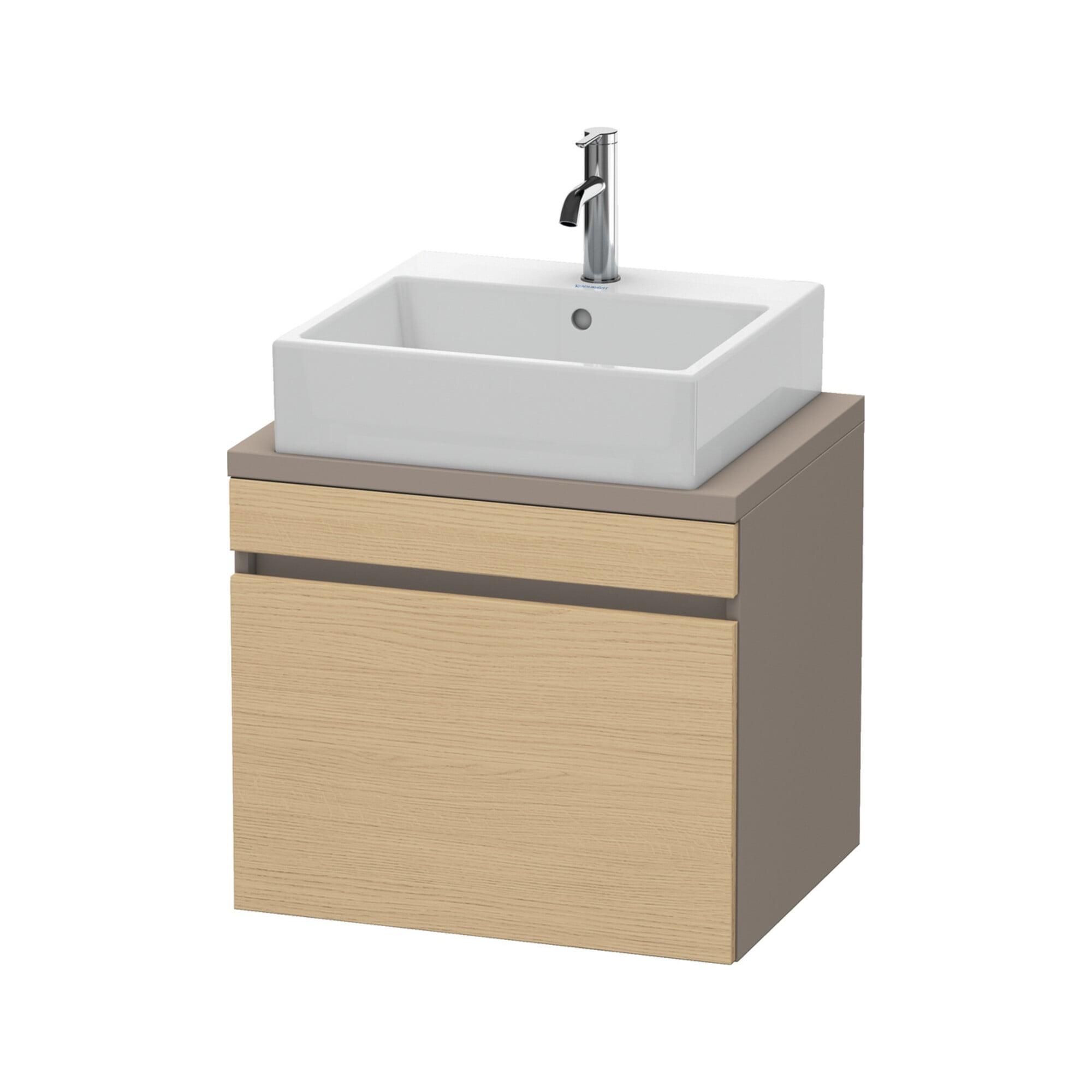 Duravit Waschtischunterschrank Com Durastyle 60X47,8Cm, Ei Nat/B Ma, F Kons, 1 Auszug (DS530003043)