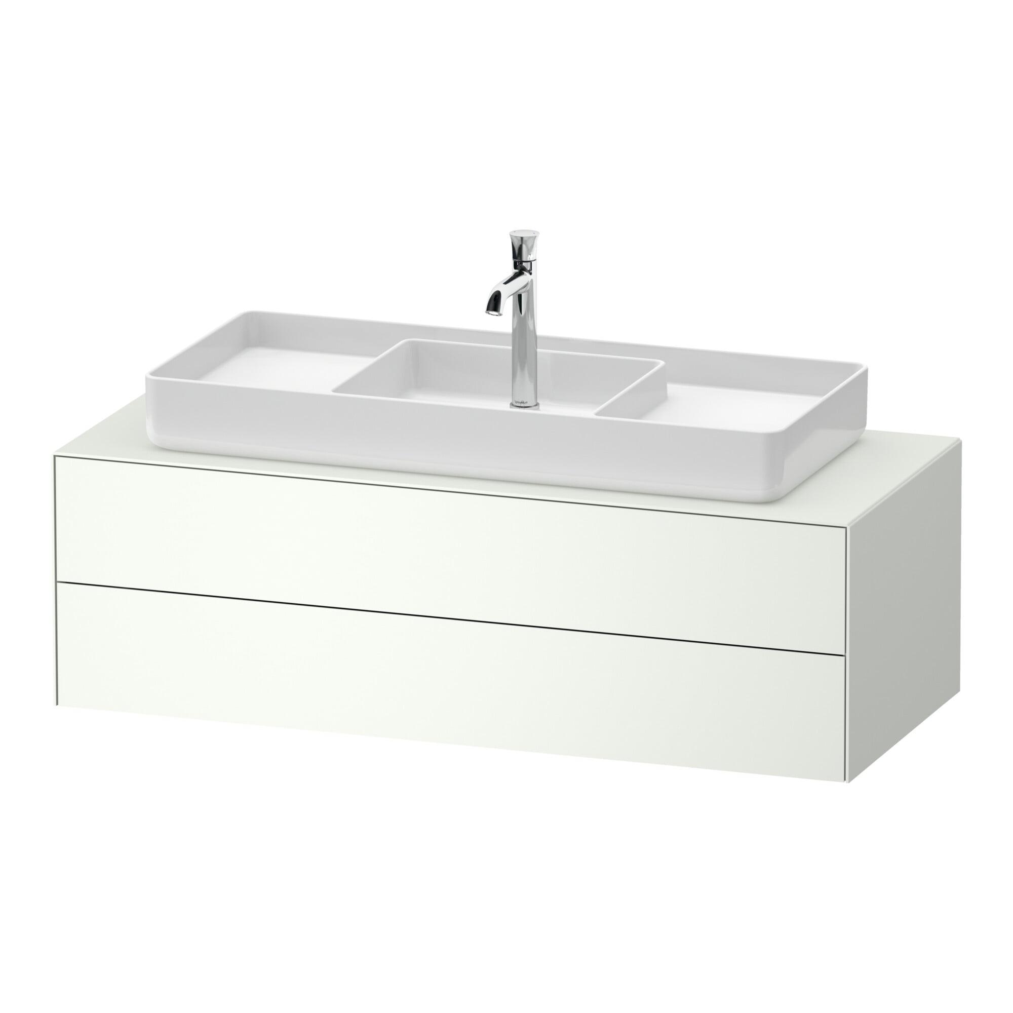 Duravit Waschtischunterschrank White Tulip 130X55Cm, B M, W M, K Ein/M Beleuchtung (WT4987M36360010)