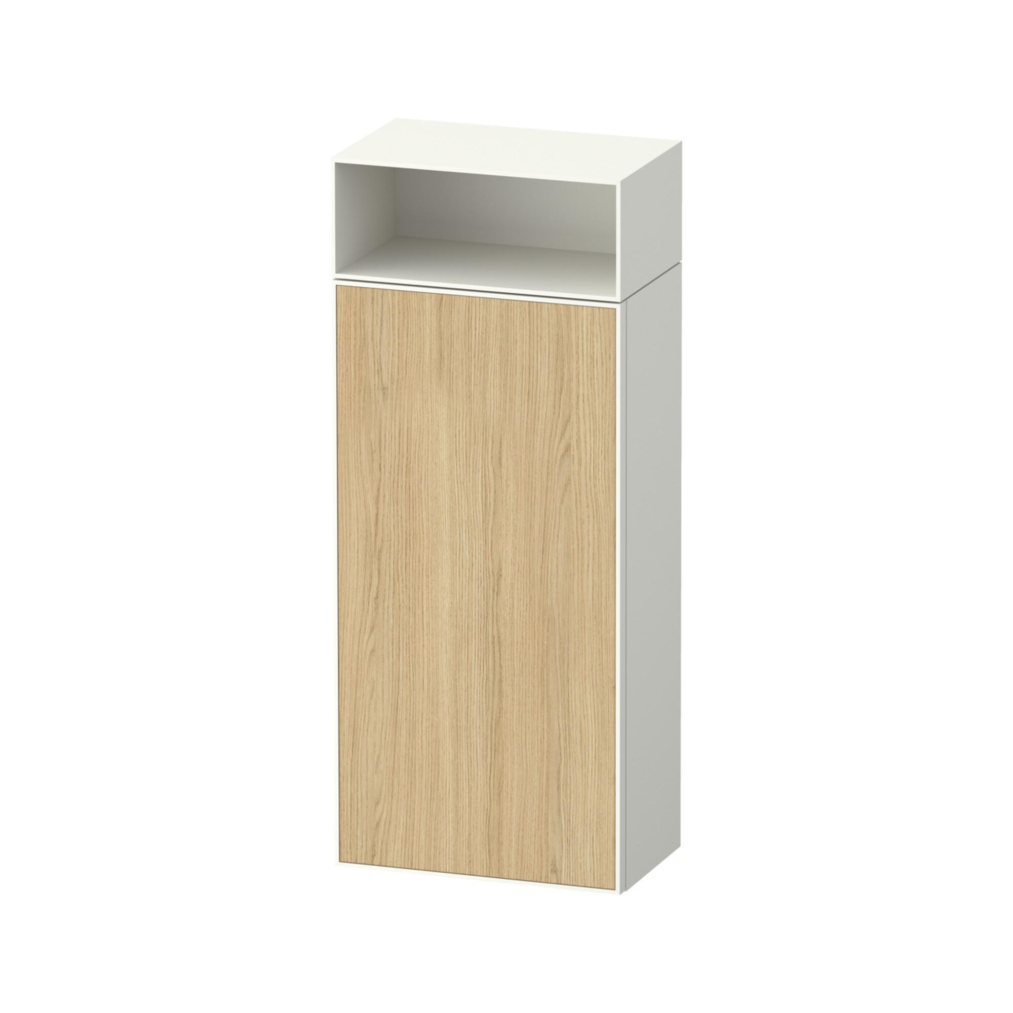 Duravit Halbhochschrank Zencha 40X24X96,1Cm, 1 T, An R, E Nat/Weiß Matt (ZE1351R30840000)