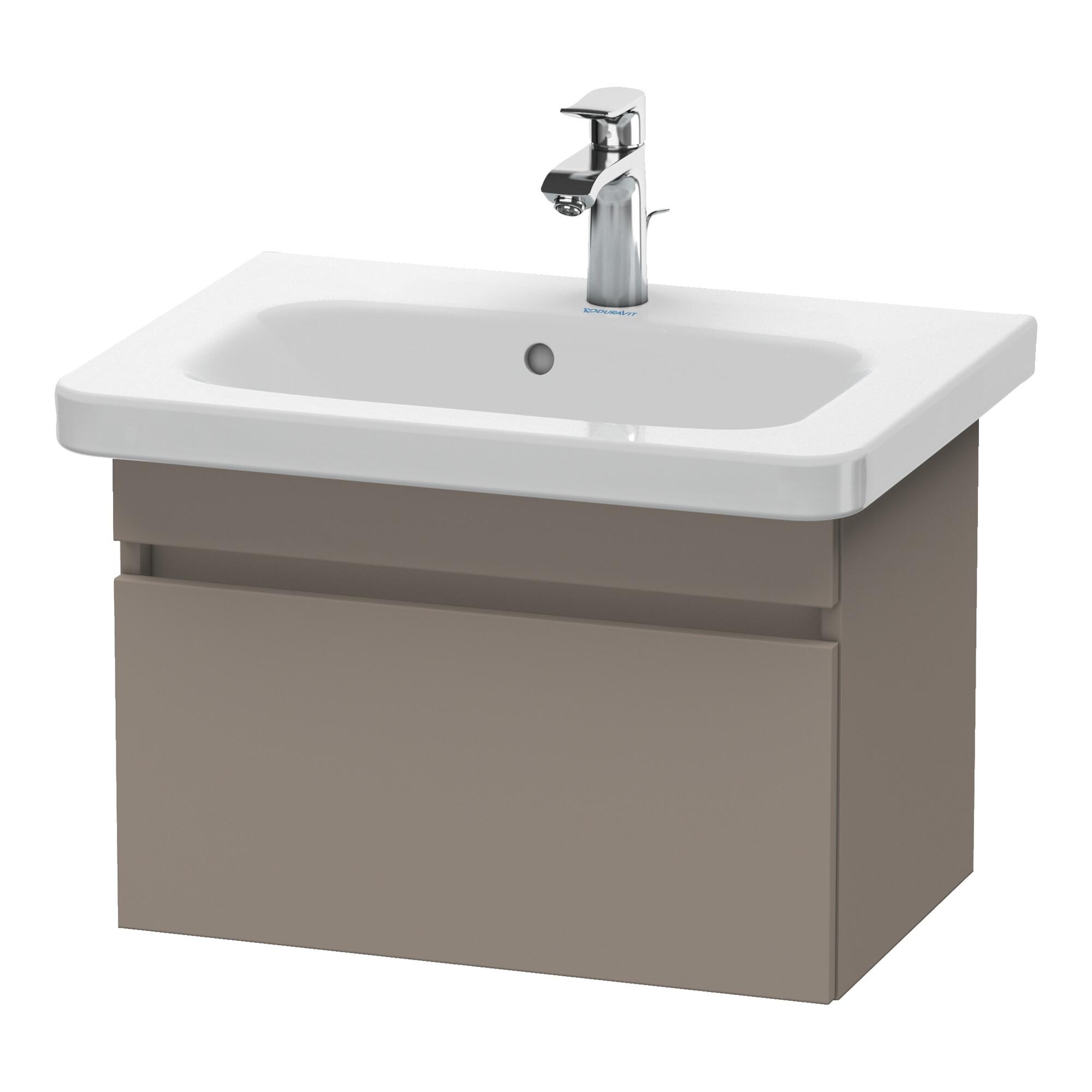 Duravit Waschtischunterschrank Com Durastyle 58X36,8Cm, Basalt Matt, 1 Auszug (DS637904343)