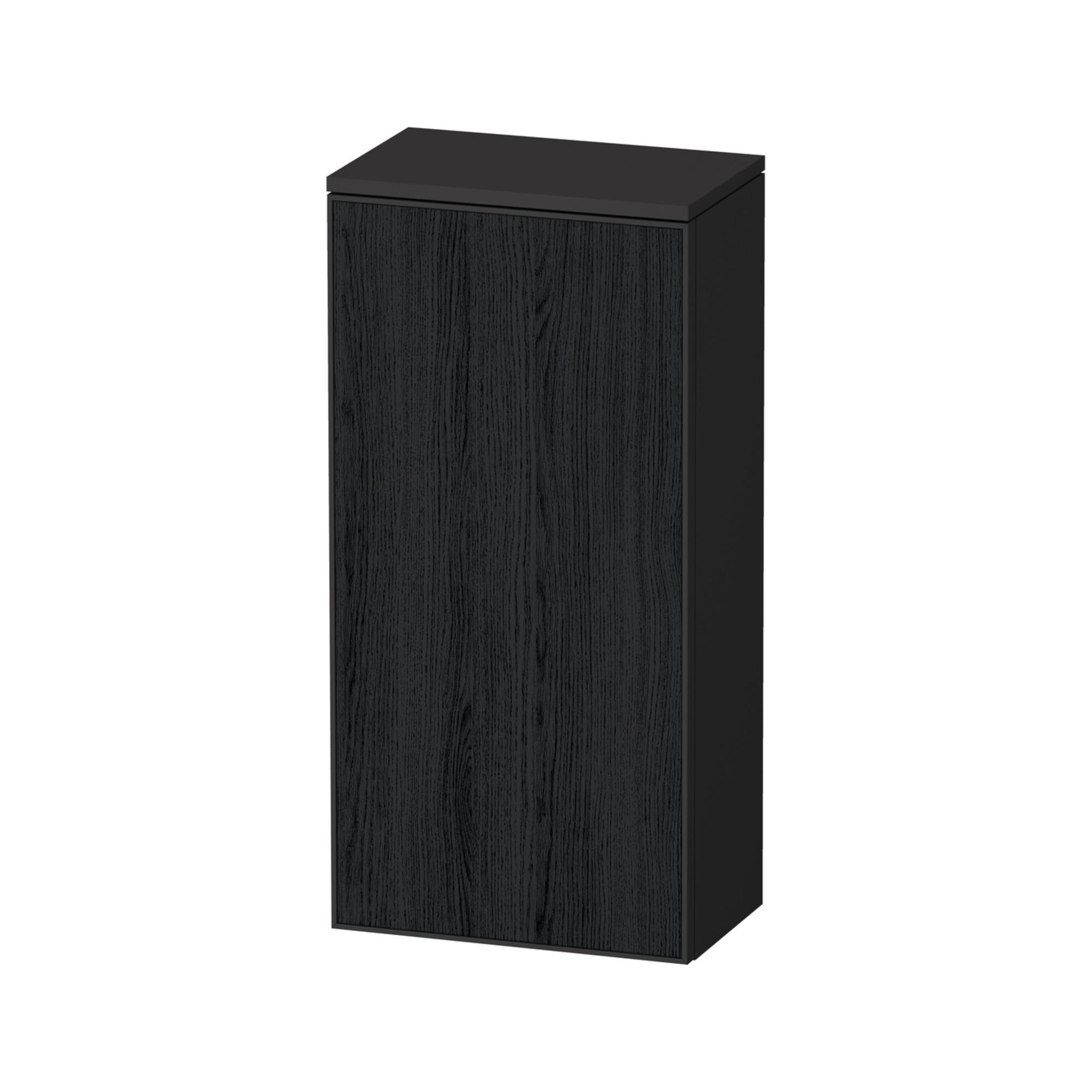Duravit Halbhochschrank Zencha 40X24X81,9Cm, 1 T, An R, E Schw/Gra Matt (ZE1350R16800000)