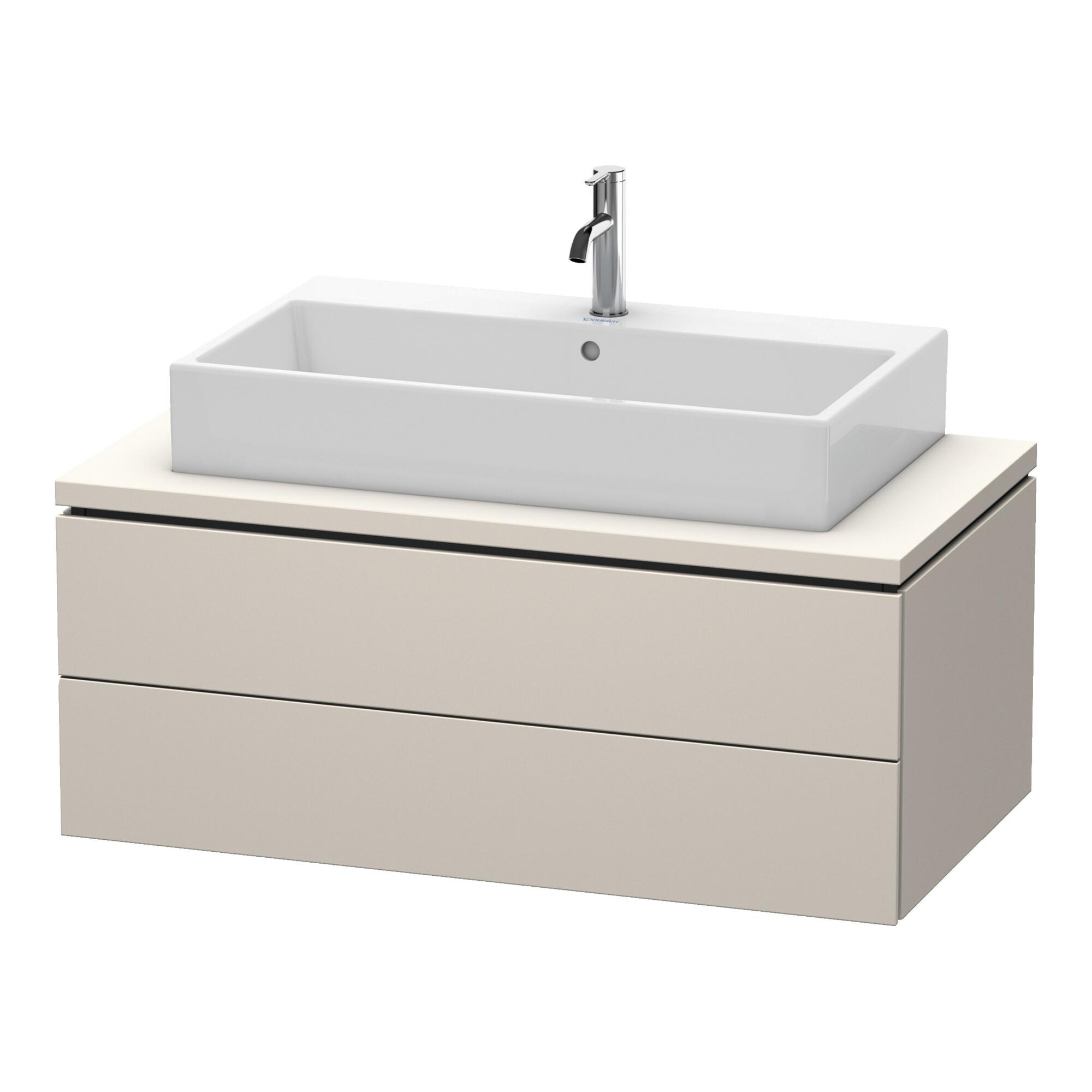 Duravit Waschtischunterschrank L-Cube 102X54,7Cm, Tau Matt, F Kons, 2 Schub. (LC581908383)