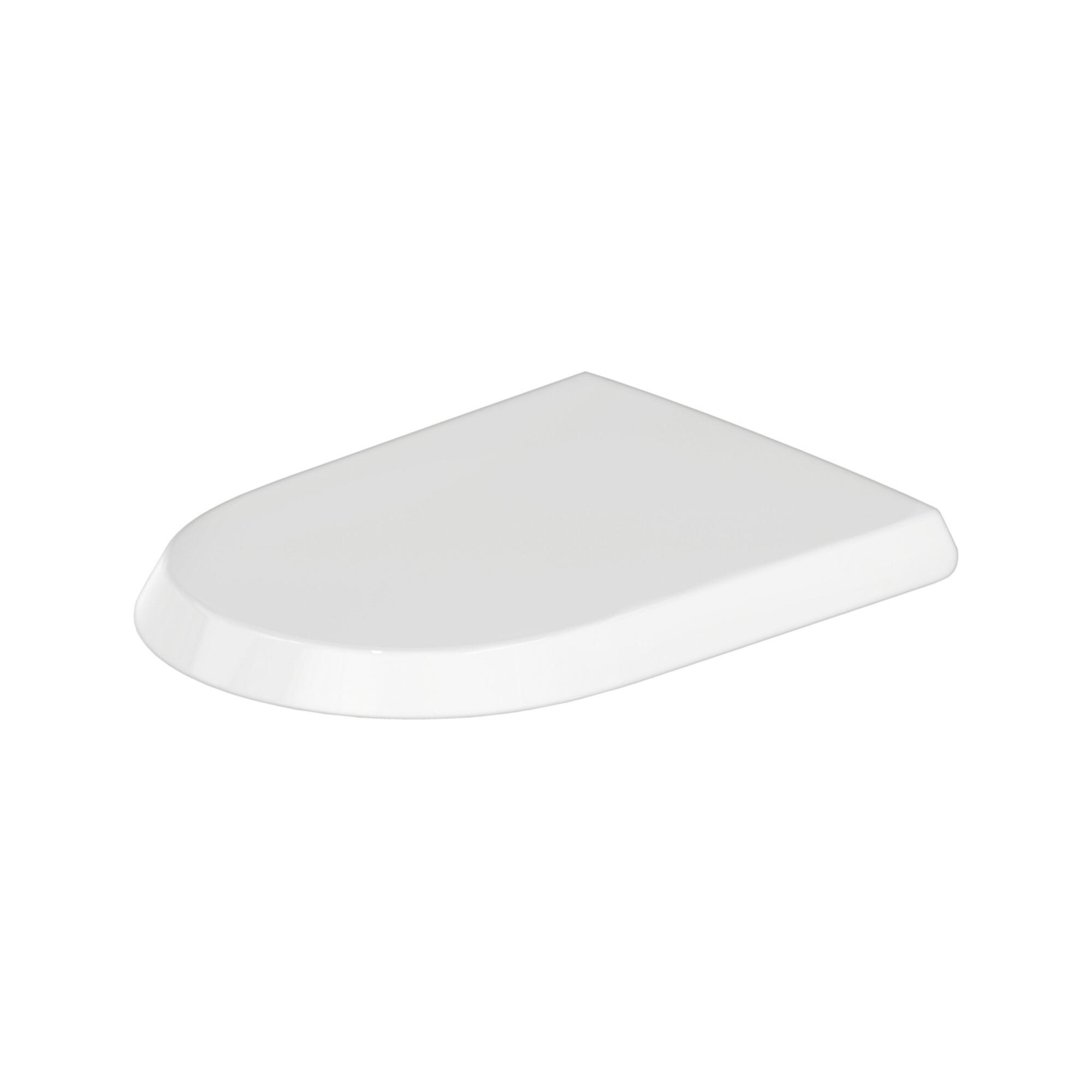 Duravit Wc-Sitz Qatego Compact üBerlappend, Weiß Hochglanz (0027490000)