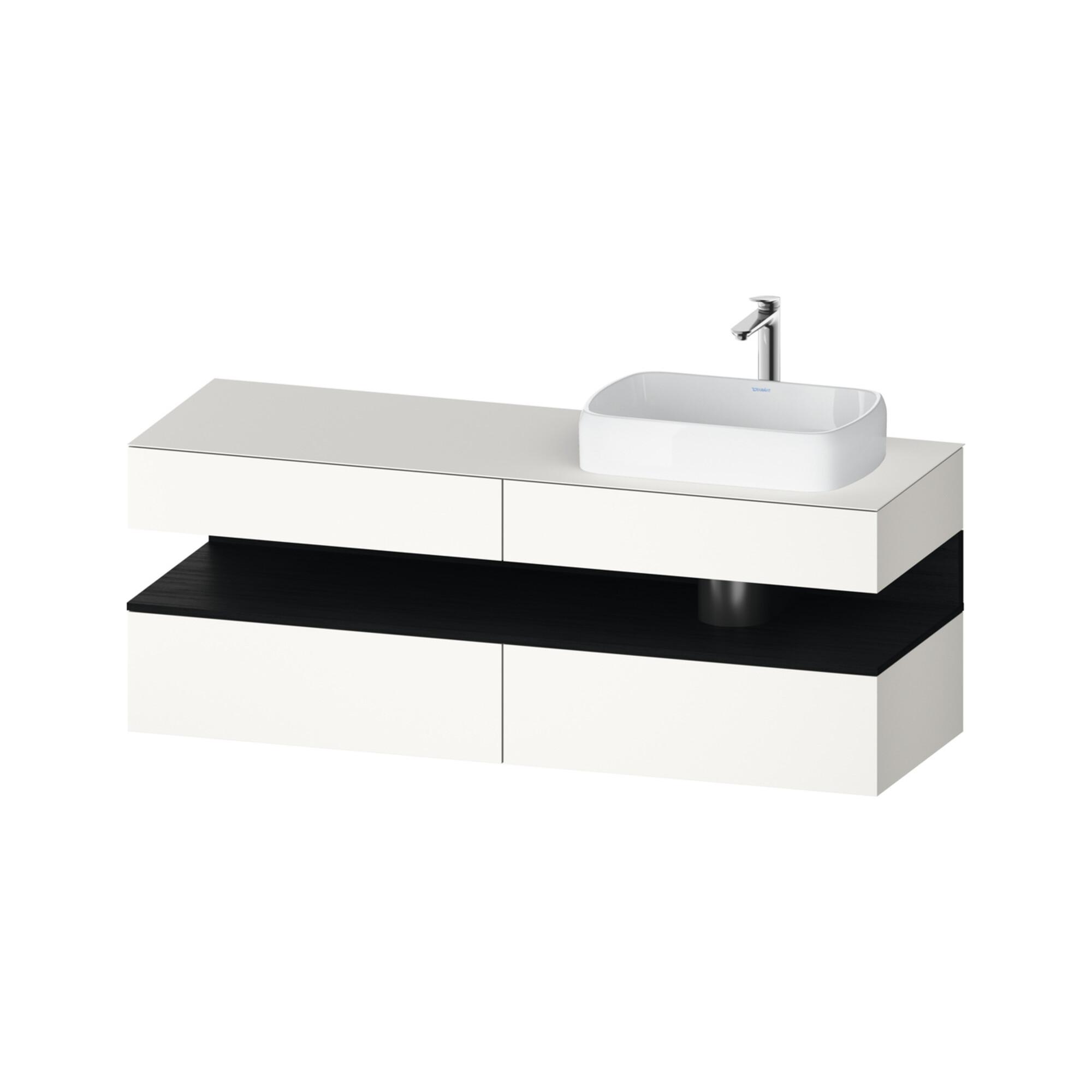 Duravit Waschtischunterschrank Qatego 160X55X60Cm, E Sw/We M, Pl, Beck. Re (QA4778016840000)