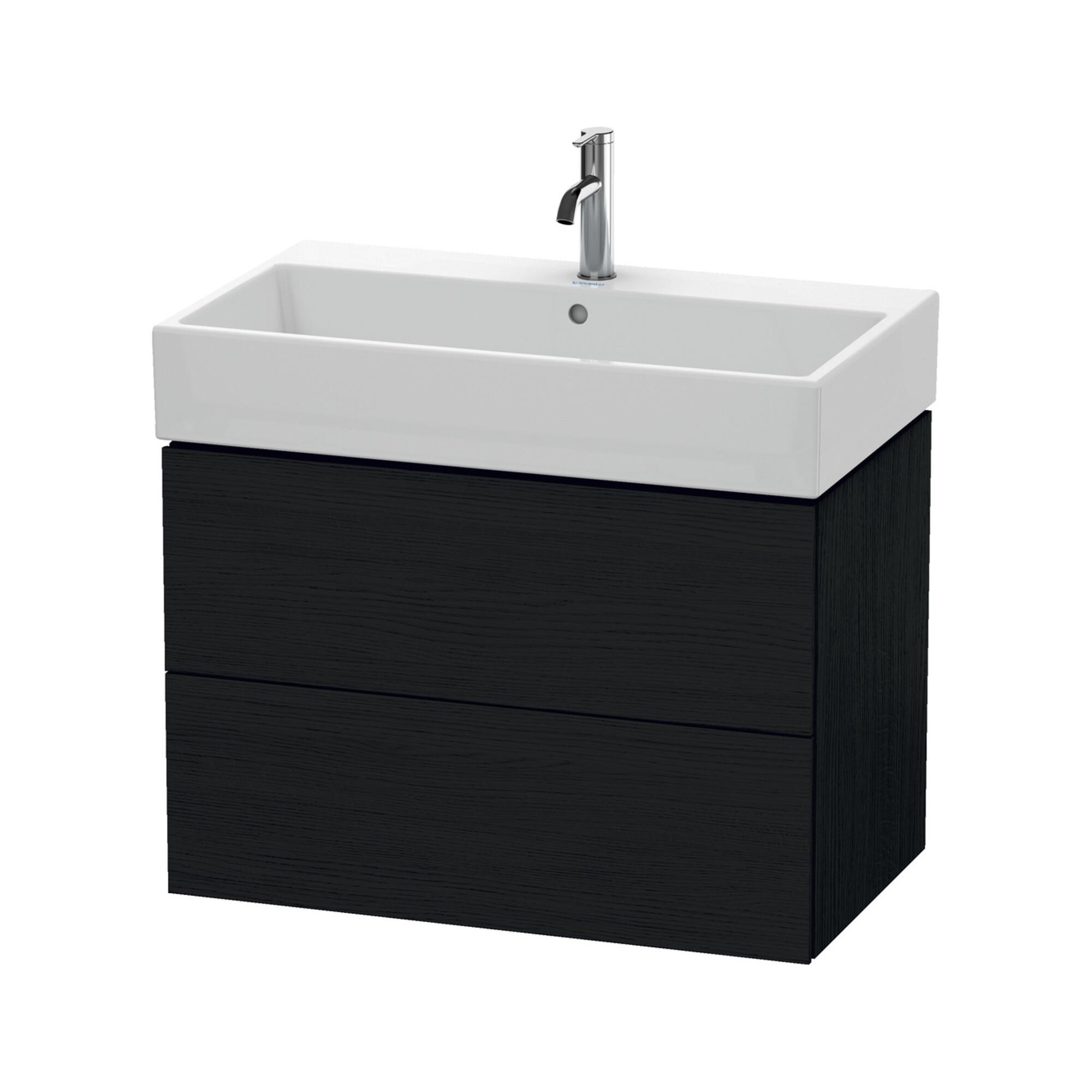 Duravit Waschtischunterschrank L-Cube 78,4X 45,9Cm, Ei Sw, 2 Schubk., WandhäNgend (LC627701616)