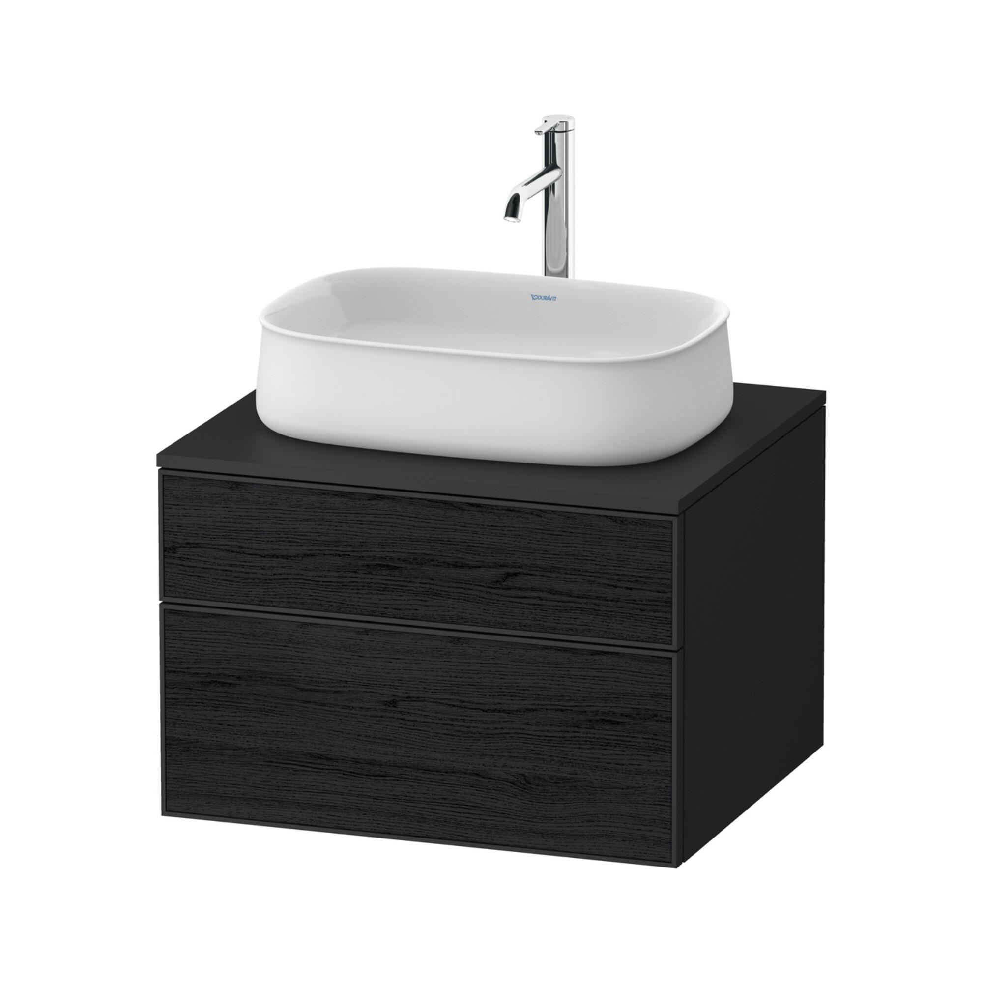 Duravit Waschtischunterschrank Zencha 65X55Cm, 1 Lad, E Schw/Gra M, K Einr-Sys (ZE4820016800000)