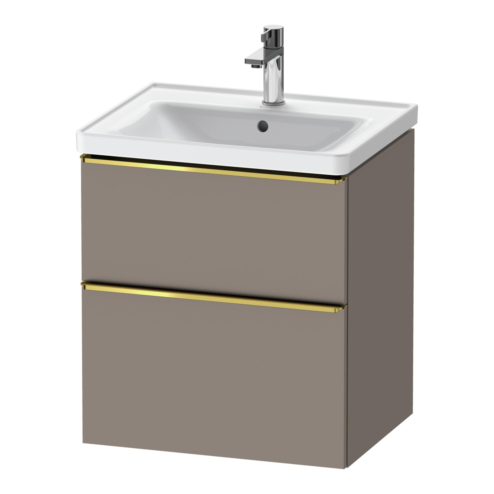 Duravit Waschtischunterschrank D-Neo 58,4X45,2X62,5Cm, 1 Kast, G Pol/Bas Ma (DE4359034430000)