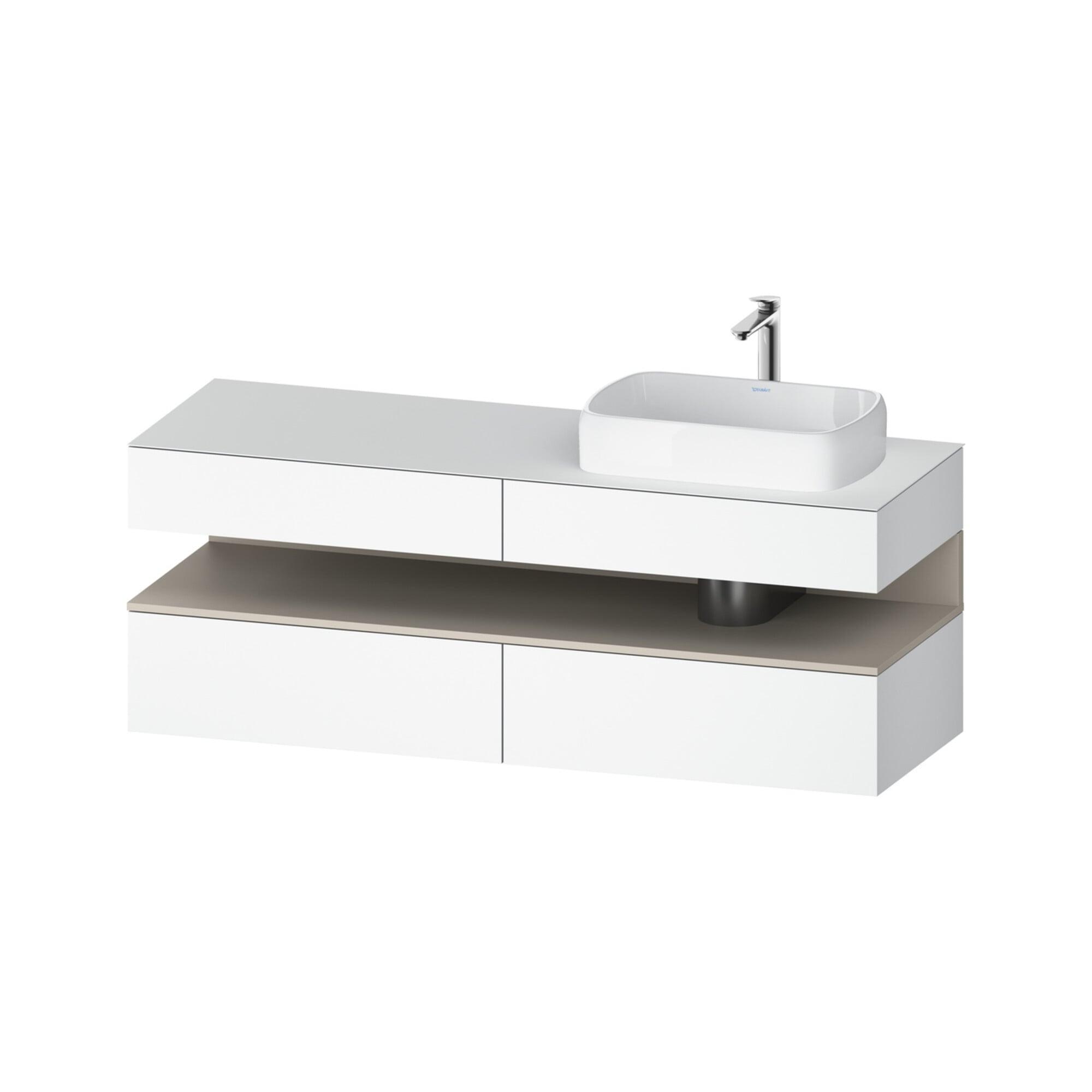 Duravit Waschtischunterschrank Qatego 160X55X60Cm, T M/We M, Pl, Beck. Re (QA4778091180000)
