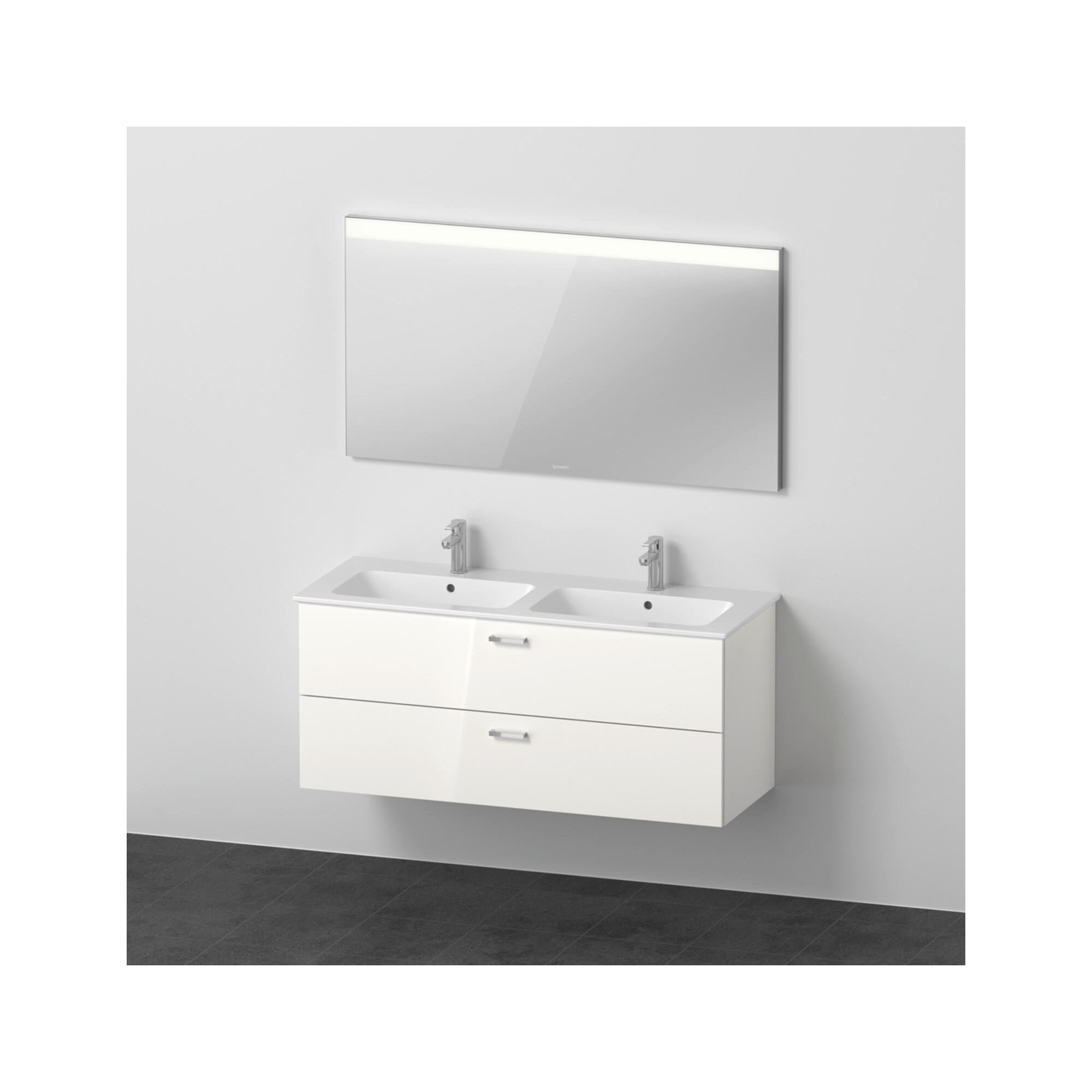 Duravit MöBel-Set Xbase 130X49Cm, Wt, Wtu 2 Hl/Sk, Sp., We. Gl (XB007404545)