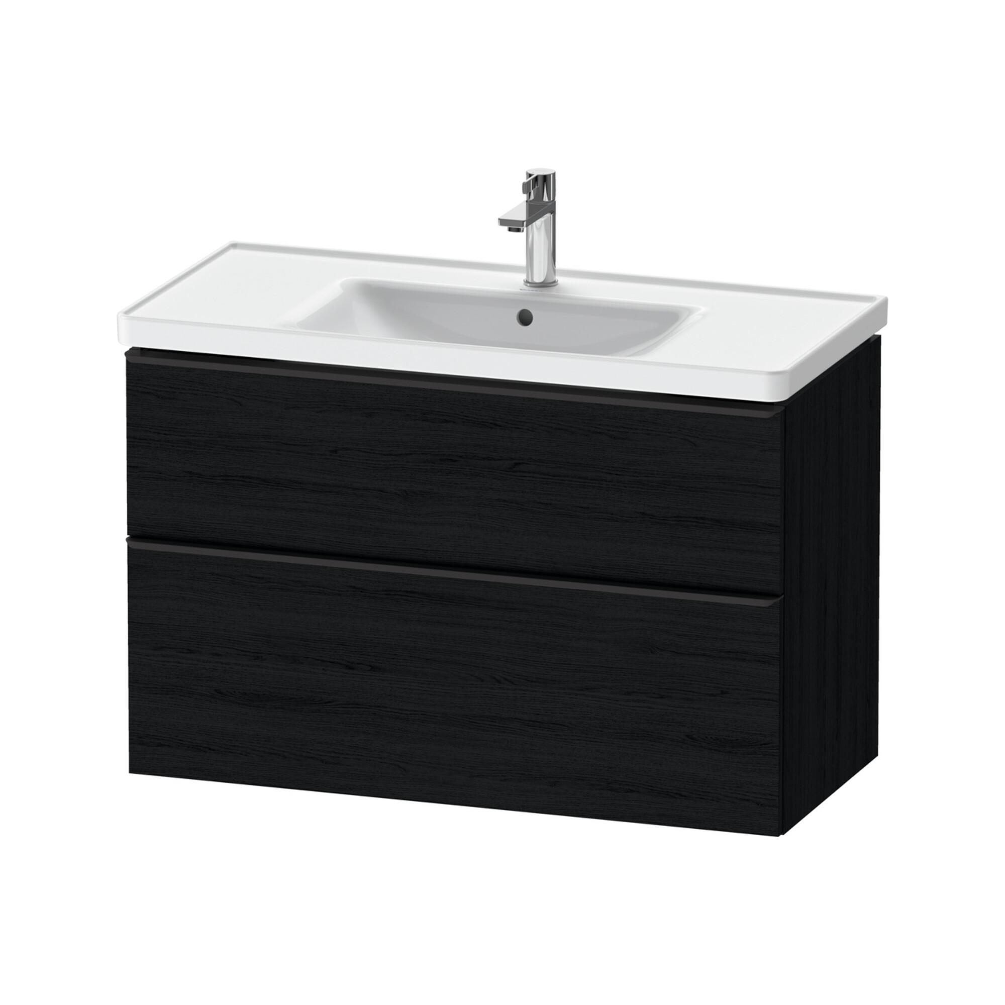 Duravit Waschtischunterschrank D-Neo 98,4X45,2Cm, Sw/Ei S, 1 Schubk., 1 Ausz. (DE43560BD160000)