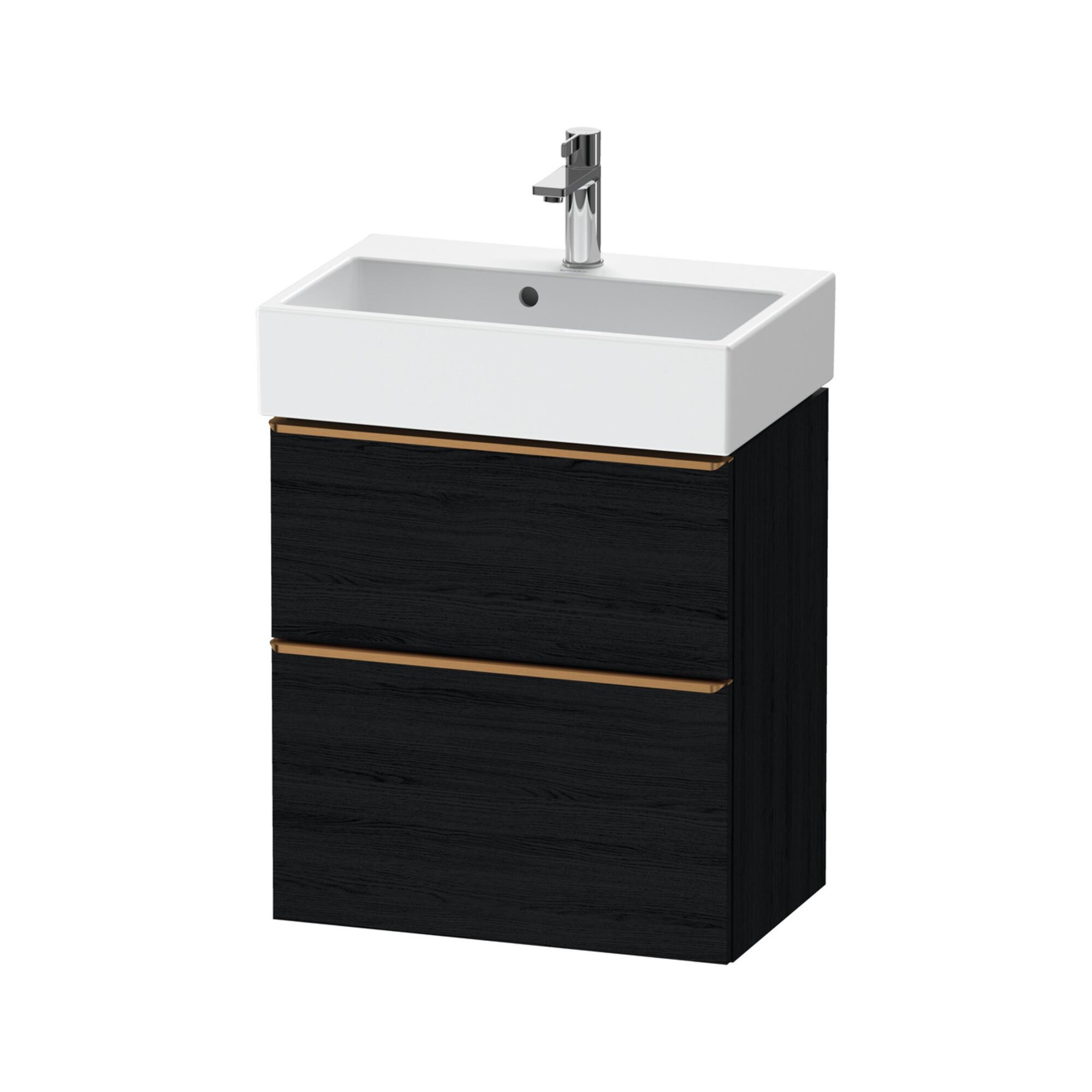Duravit Waschtischunterschrank D-Neo Compact 58,4X37,2Xcm, 1 Kast, 1 A, B Geb/Ei Sw (DE4329004160000)