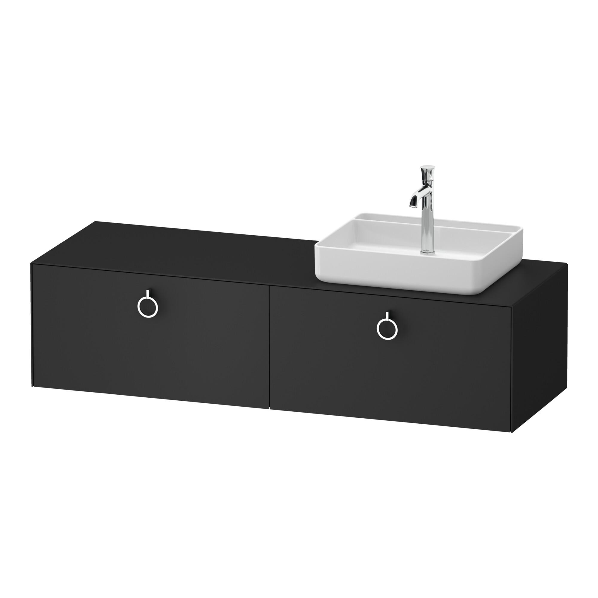 Duravit Waschtischunterschrank White Tulip 160X55Cm, B R, Gra M, K Ein/O Be (WT4890R58580000)