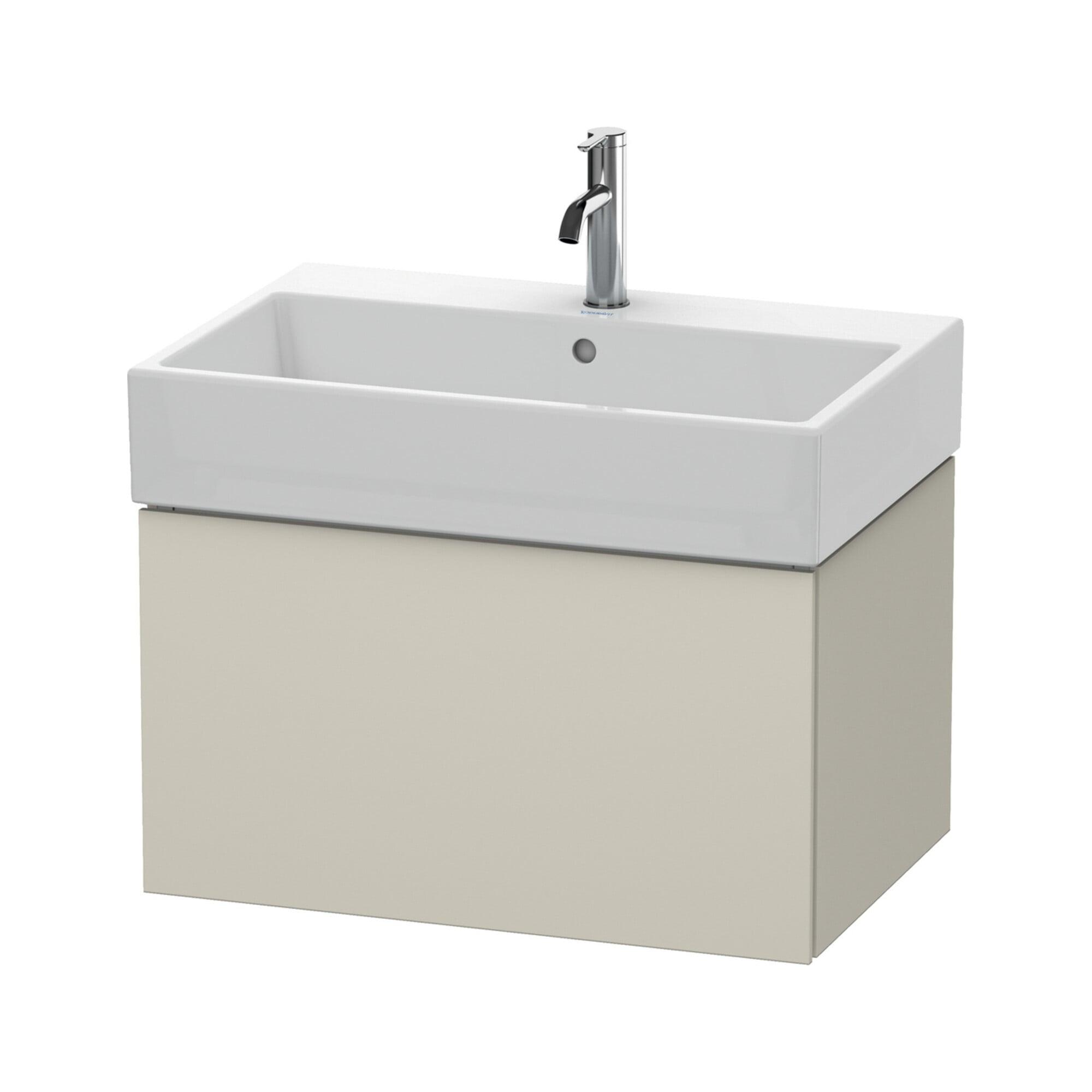 Duravit Waschtischunterschrank L-Cube 68,4X45,9Cm, Tau Ma, 1 Ausz., WandhäNgend (LC617609191)