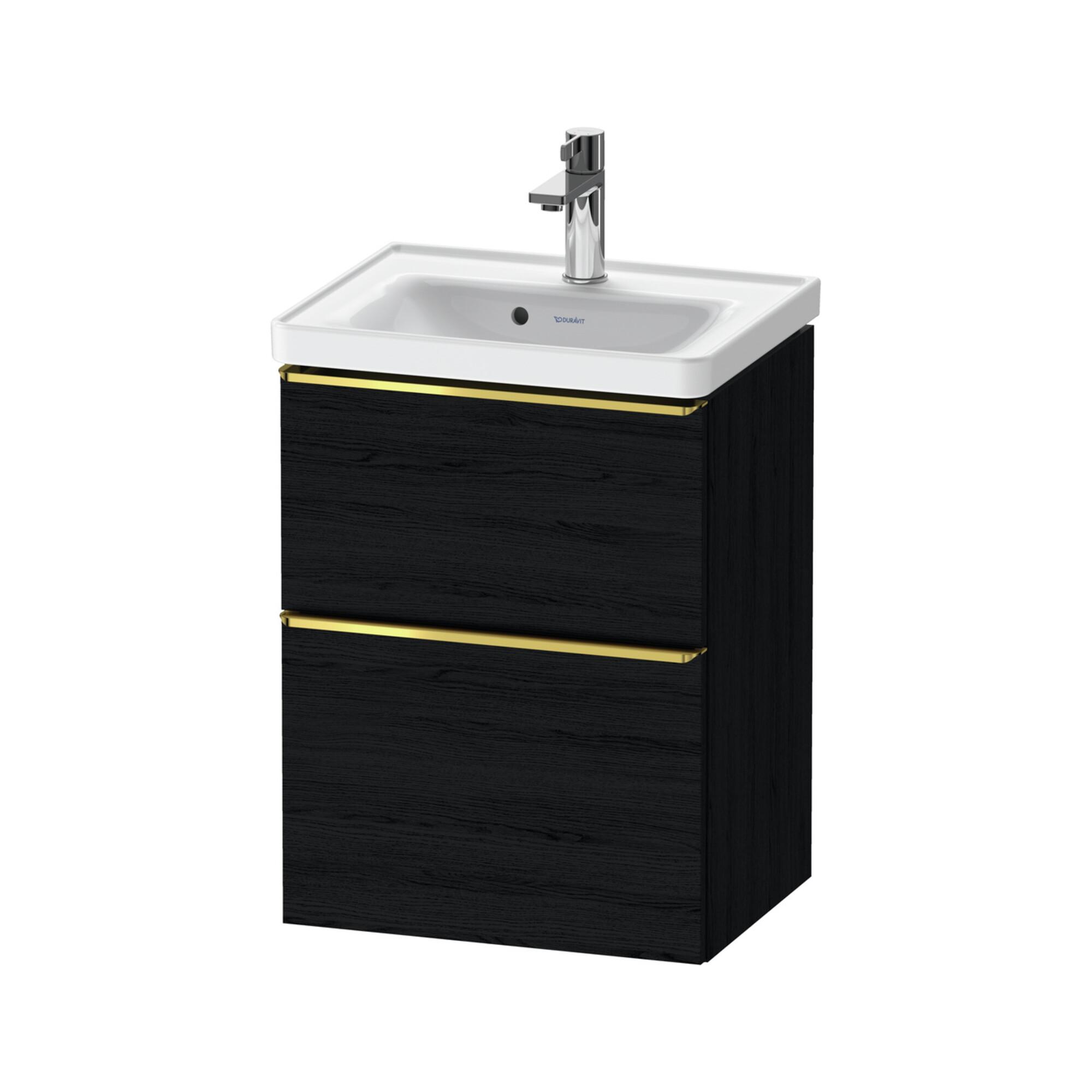 Duravit Waschtischunterschrank D-Neo 48,4X37,2X62,5Cm, 1 Kast, G Pol/Eiche Sw (DE4350034160000)