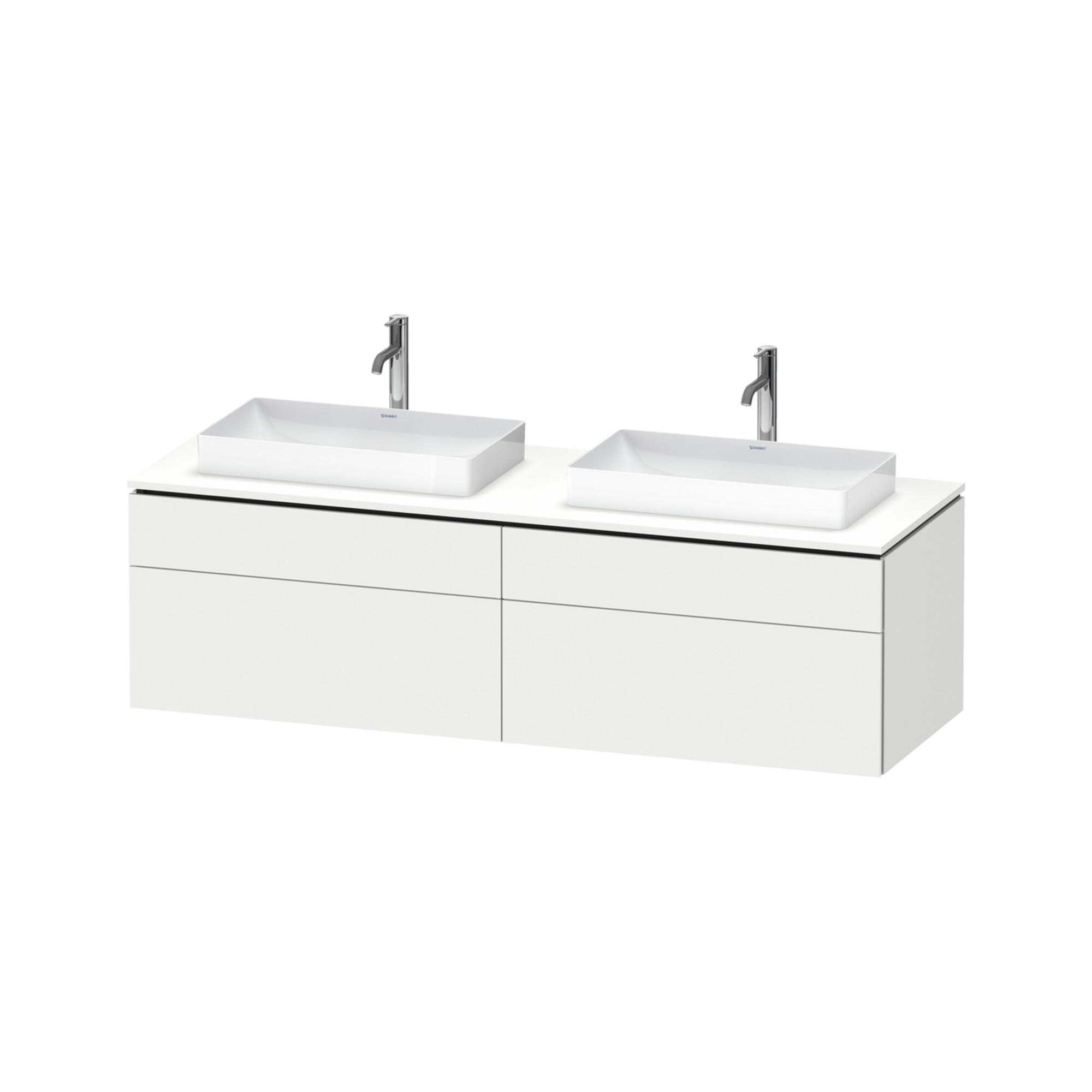 Duravit Waschtischunterschrank L-Cube 162X55X48,2Cm, 2 Sbk, W M, K Einrsy (LC4873B18180000)