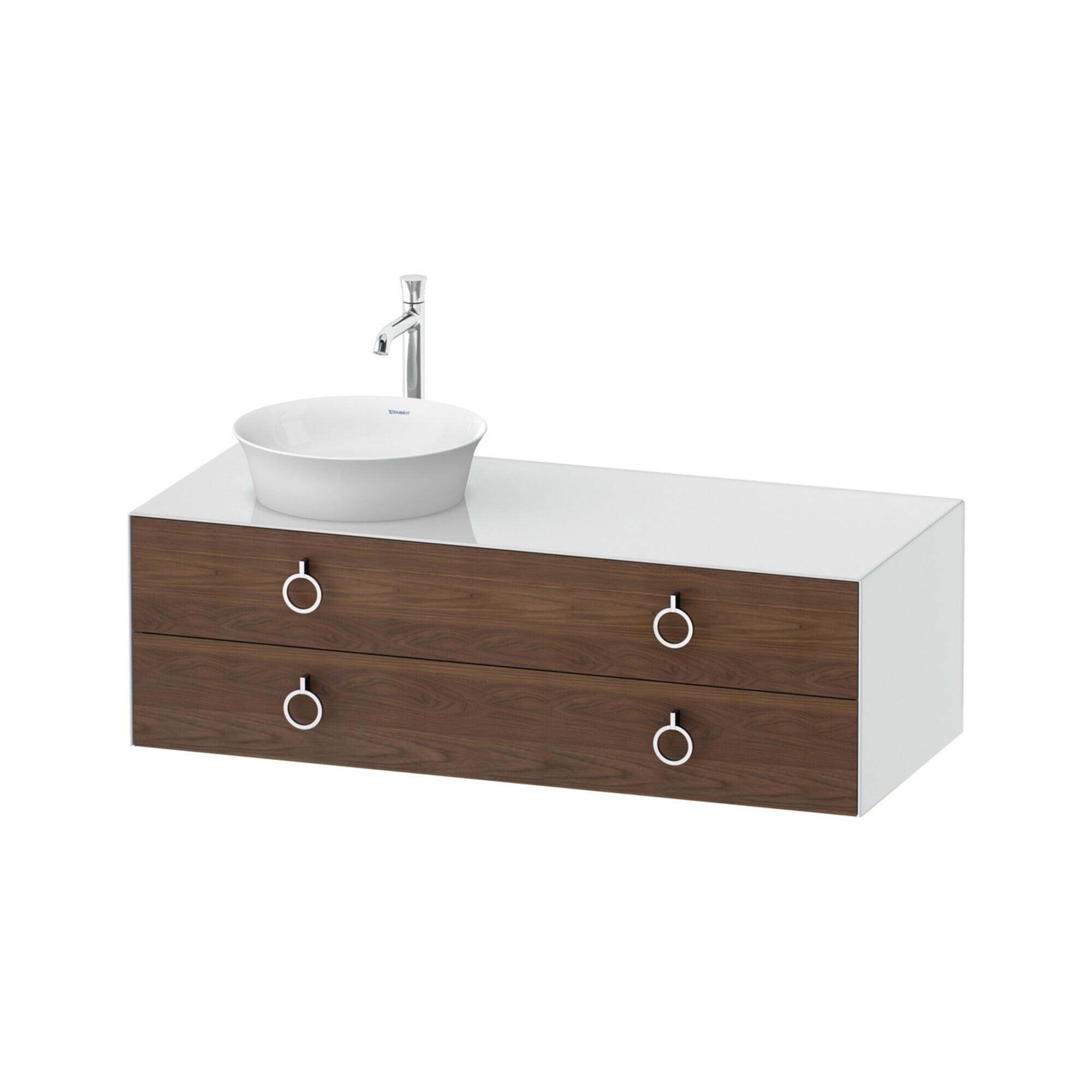 Duravit Waschtischunterschrank White Tulip 130X55Cm, B L, Us N W G, K Ein/M Be (WT4992L77850010)