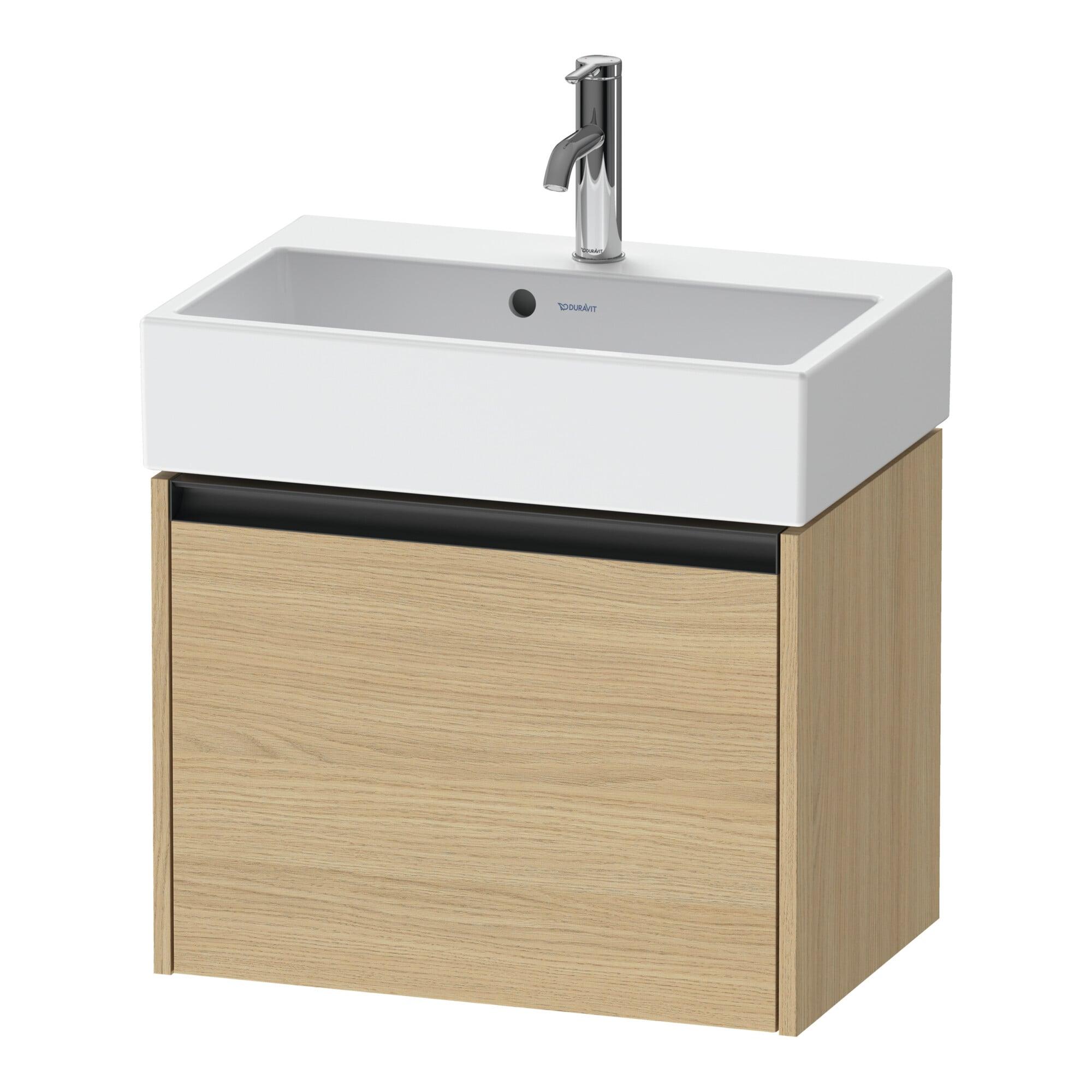 Duravit Waschtischunterschrank Ketho.2 Compact 58,4X39X44Cm, 1 Ausz., WandhäNgend, Ei Natur (K25073030300000)