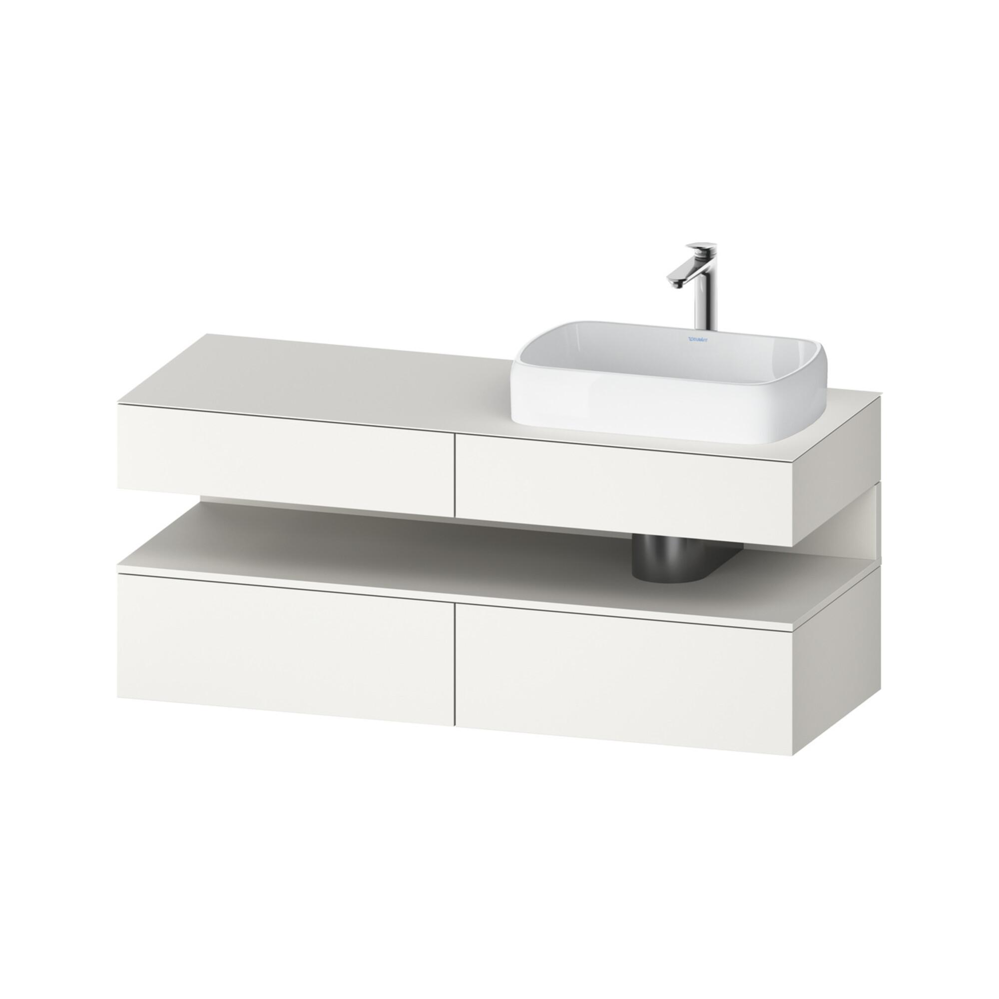 Duravit Waschtischunterschrank Qatego 140X55X60Cm, W M, Konsolenpl., Beck. Re (QA4766084840000)