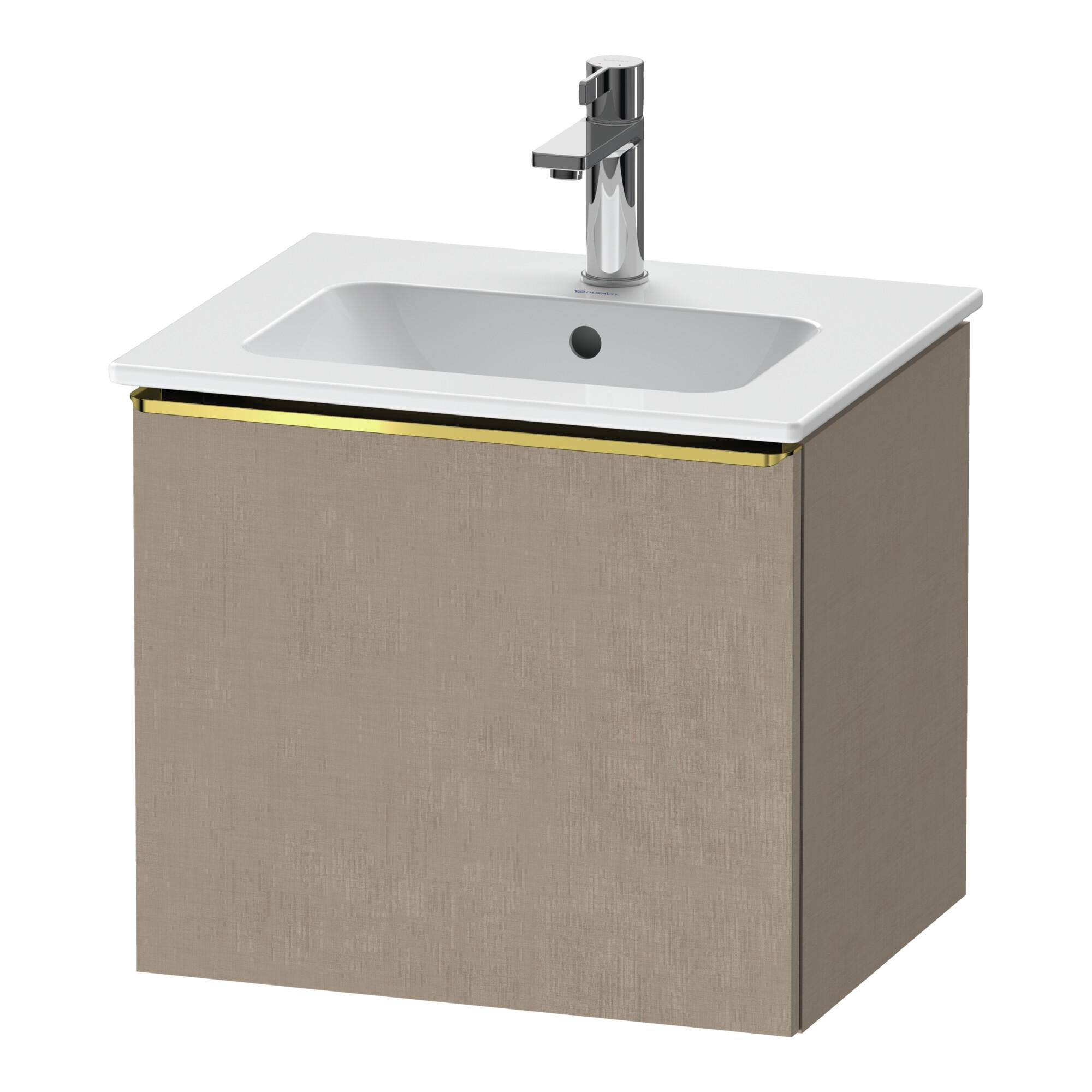 Duravit Waschtischunterschrank D-Neo 51X40,2X44Cm, 1 A, WandhäNgend, Gol Pol/Leinen (DE4260034750000)