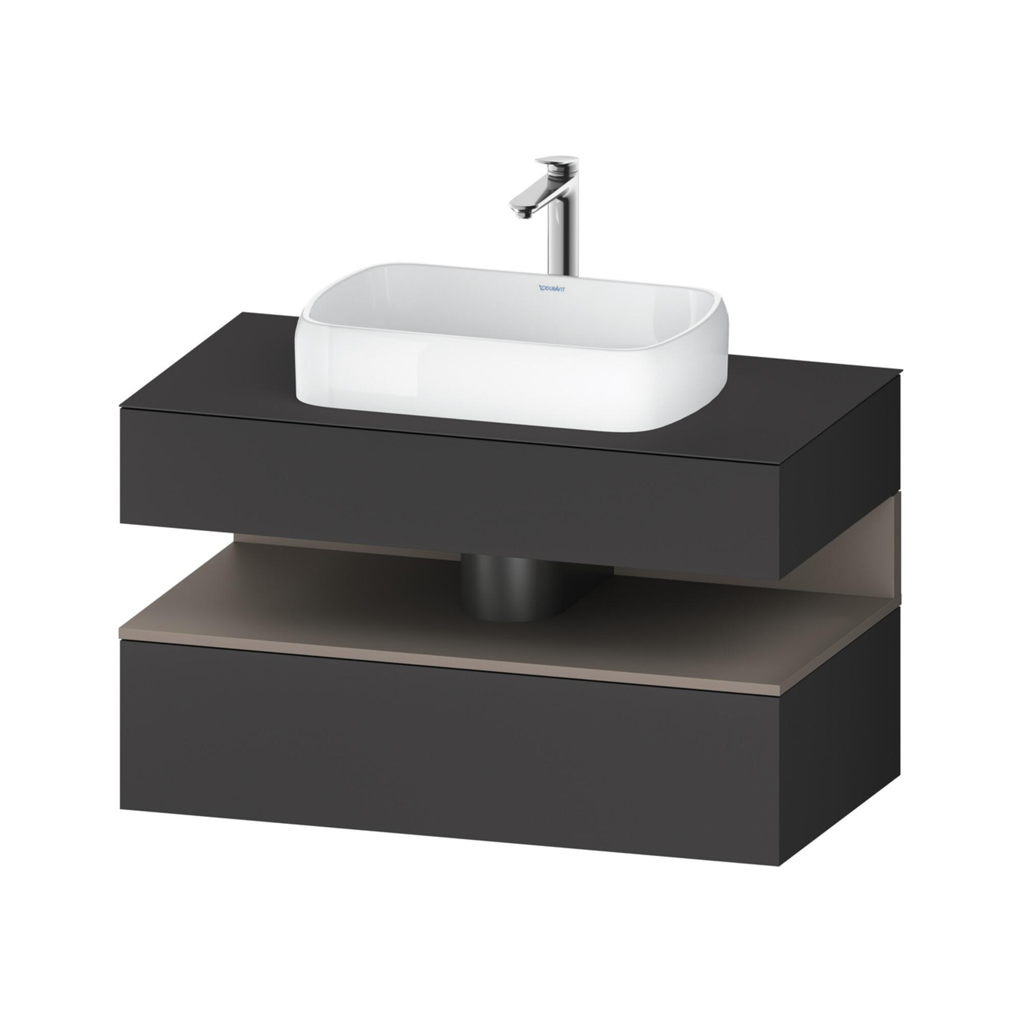 Duravit Waschtischunterschrank Qatego 100X55X60Cm, Ba M/Gr M, Pl, 1 Schubkast. (QA4731043490000)