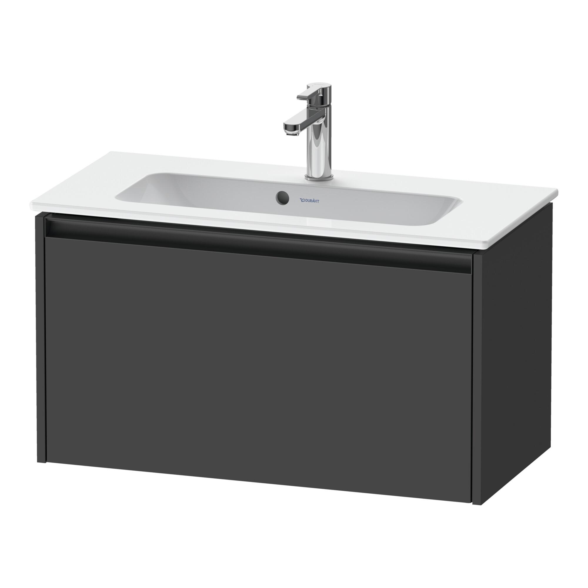 Duravit Waschtischunterschrank Ketho.2 Compact 81X39Cm, Graph Ma, 1 Auszug, WandhäNgend (K25056049490000)